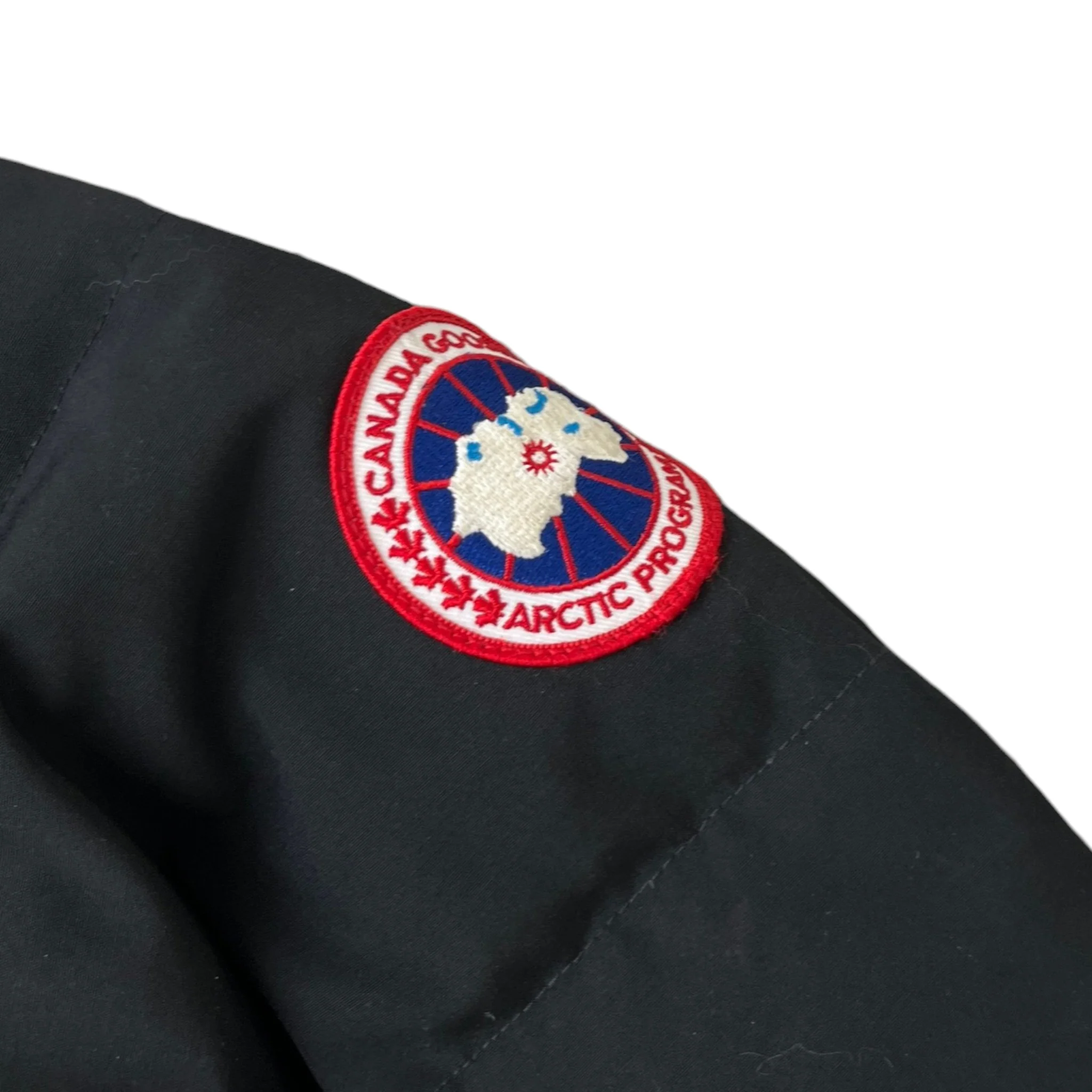 Men's Carson Parka Down Jacket Black Size M - Image 5