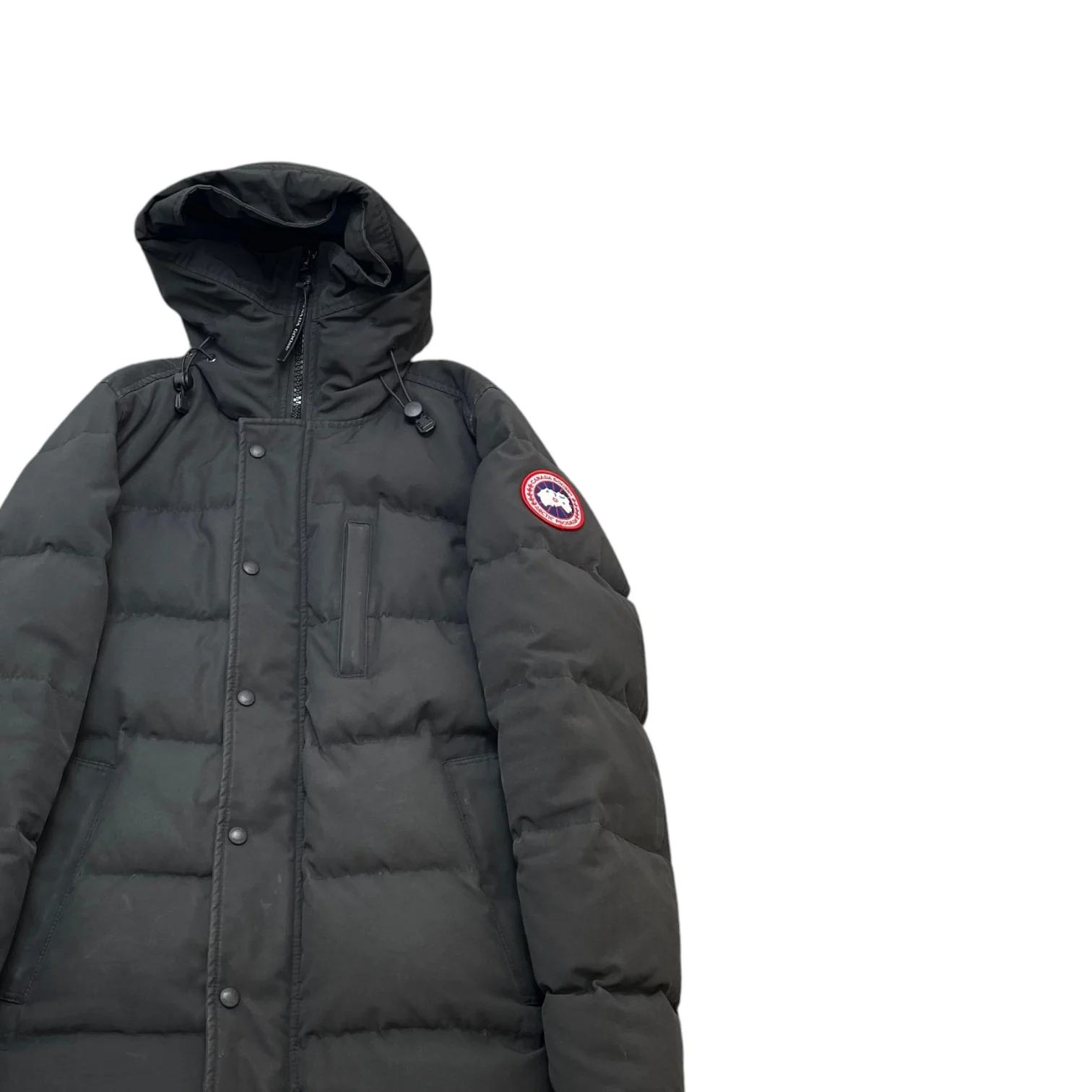 Men's Carson Parka Down Jacket Black Size M - Image 3