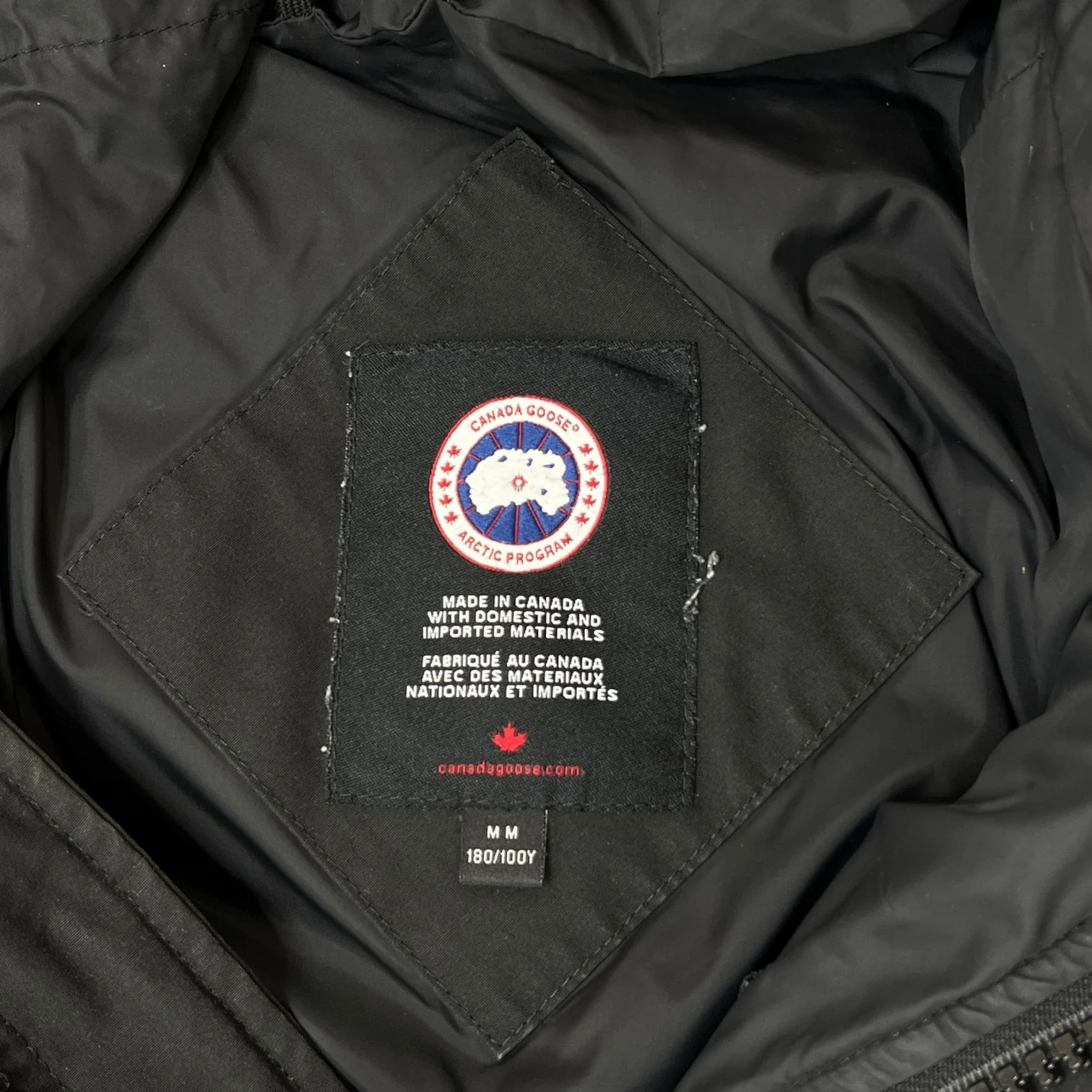 Men's Carson Parka Down Jacket Black Size M - Image 7