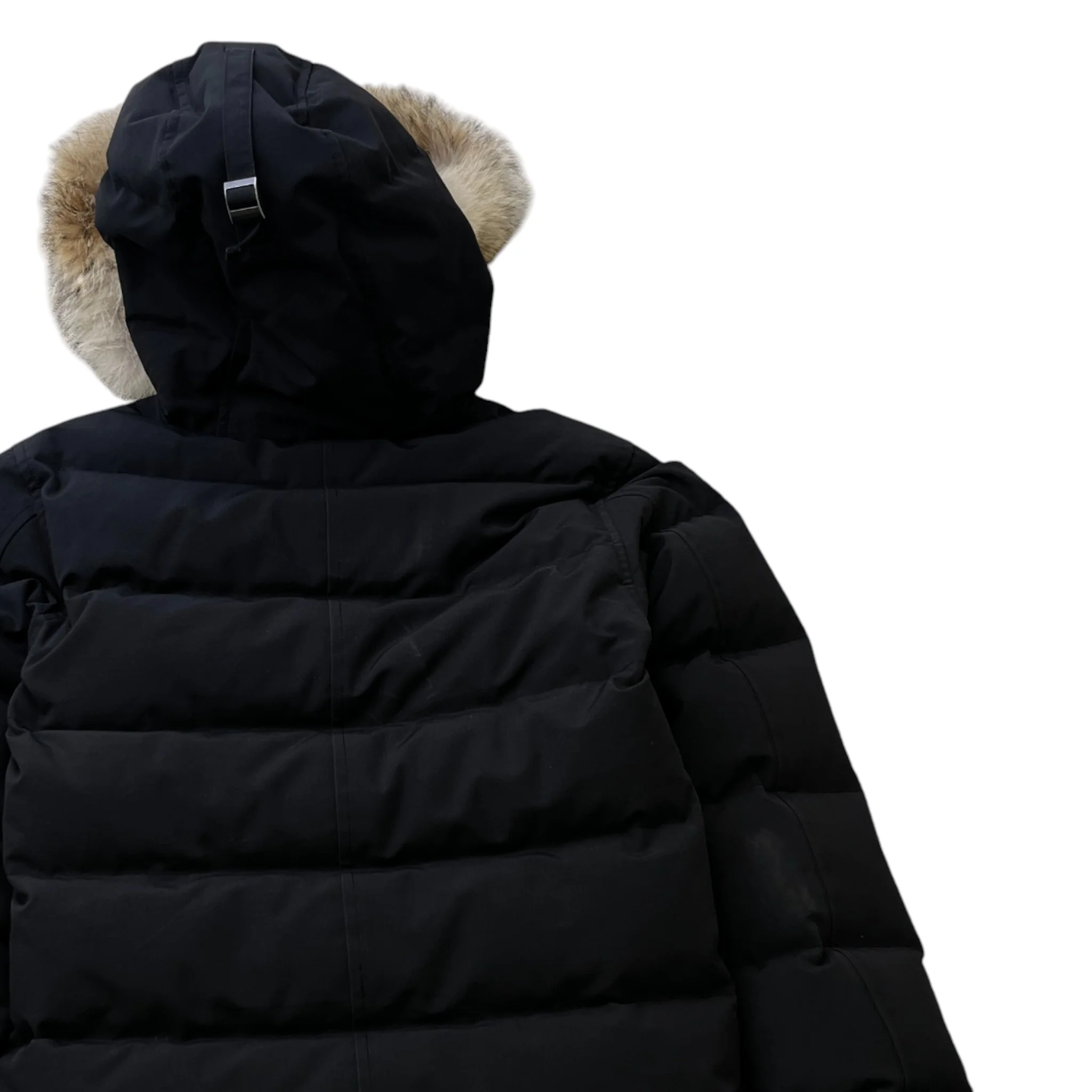 Men's Carson Parka Down Jacket Black Size S - Image 4