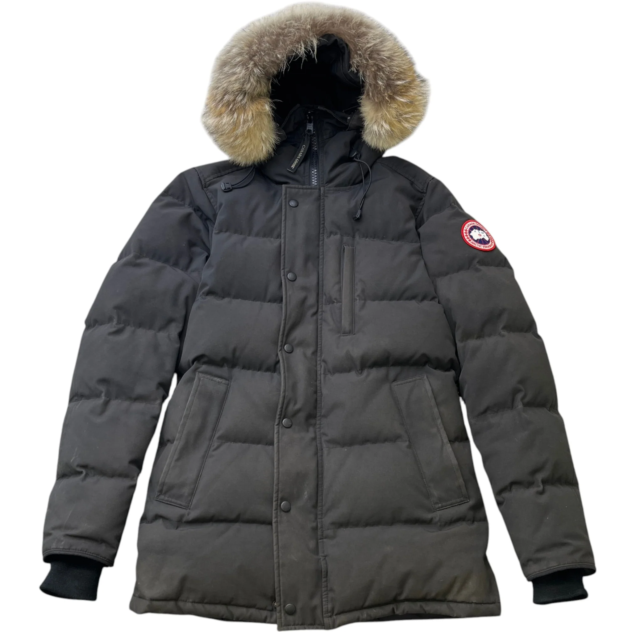 Men's Carson Parka Down Jacket Black Size S