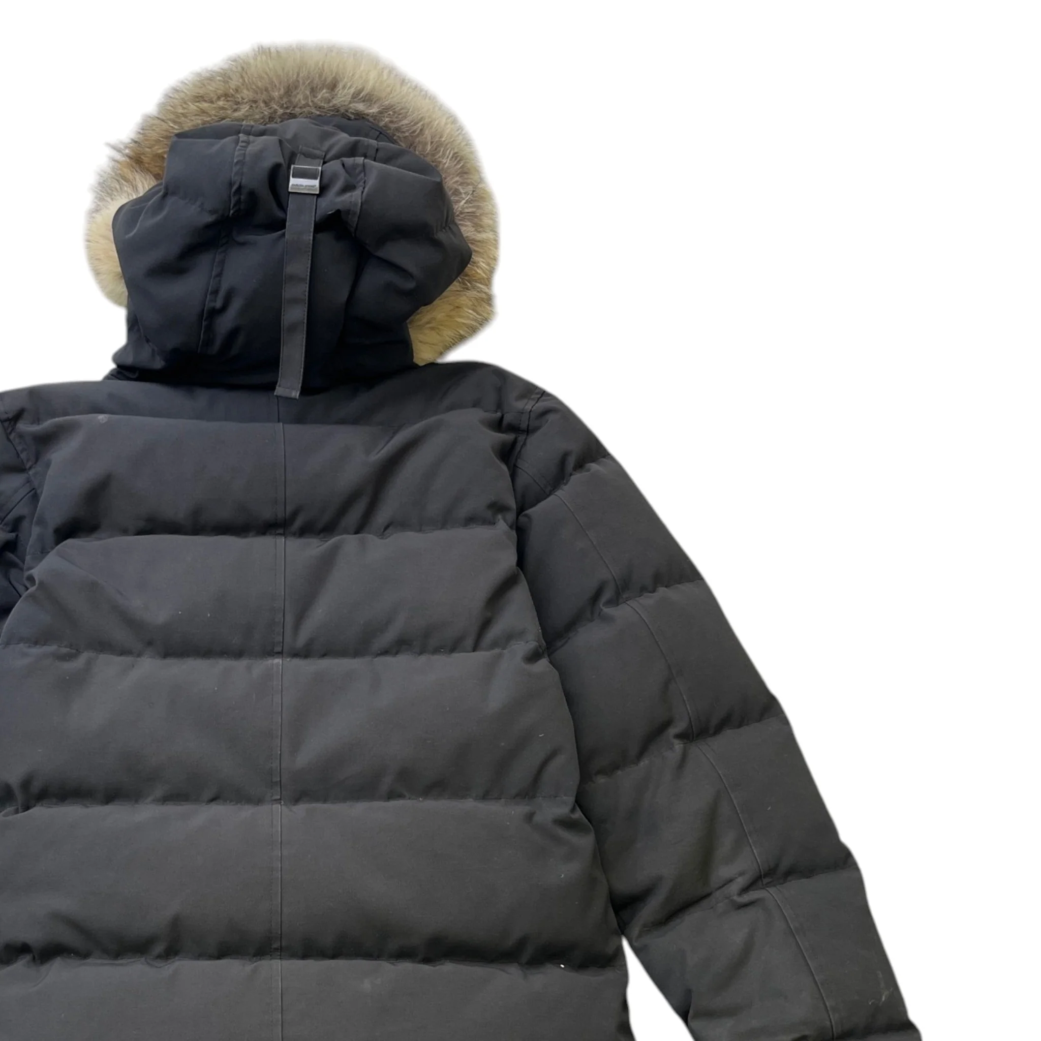 Men's Carson Parka Down Jacket Black Size S - Image 4