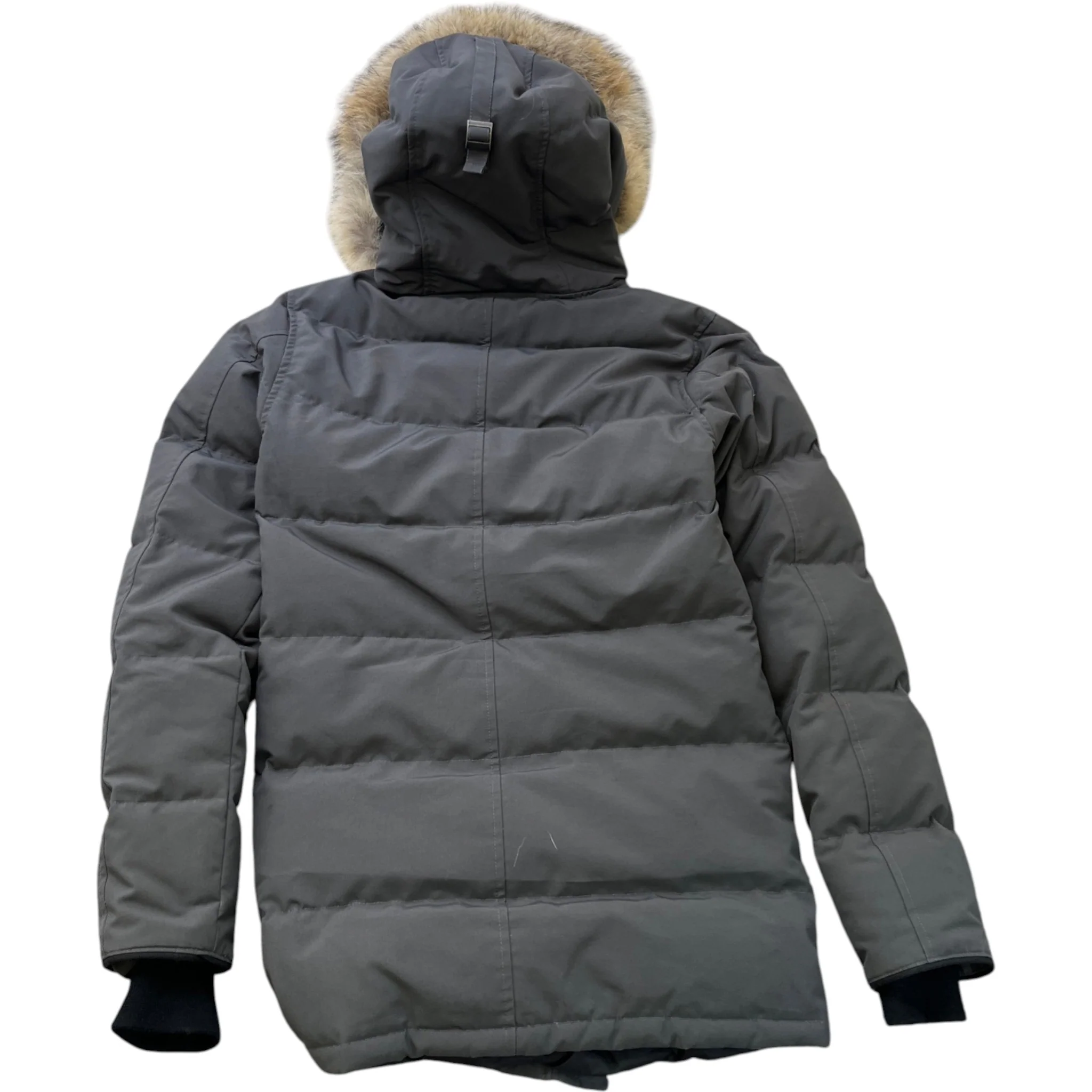 Men's Carson Parka Down Jacket Grey Size S - Image 2