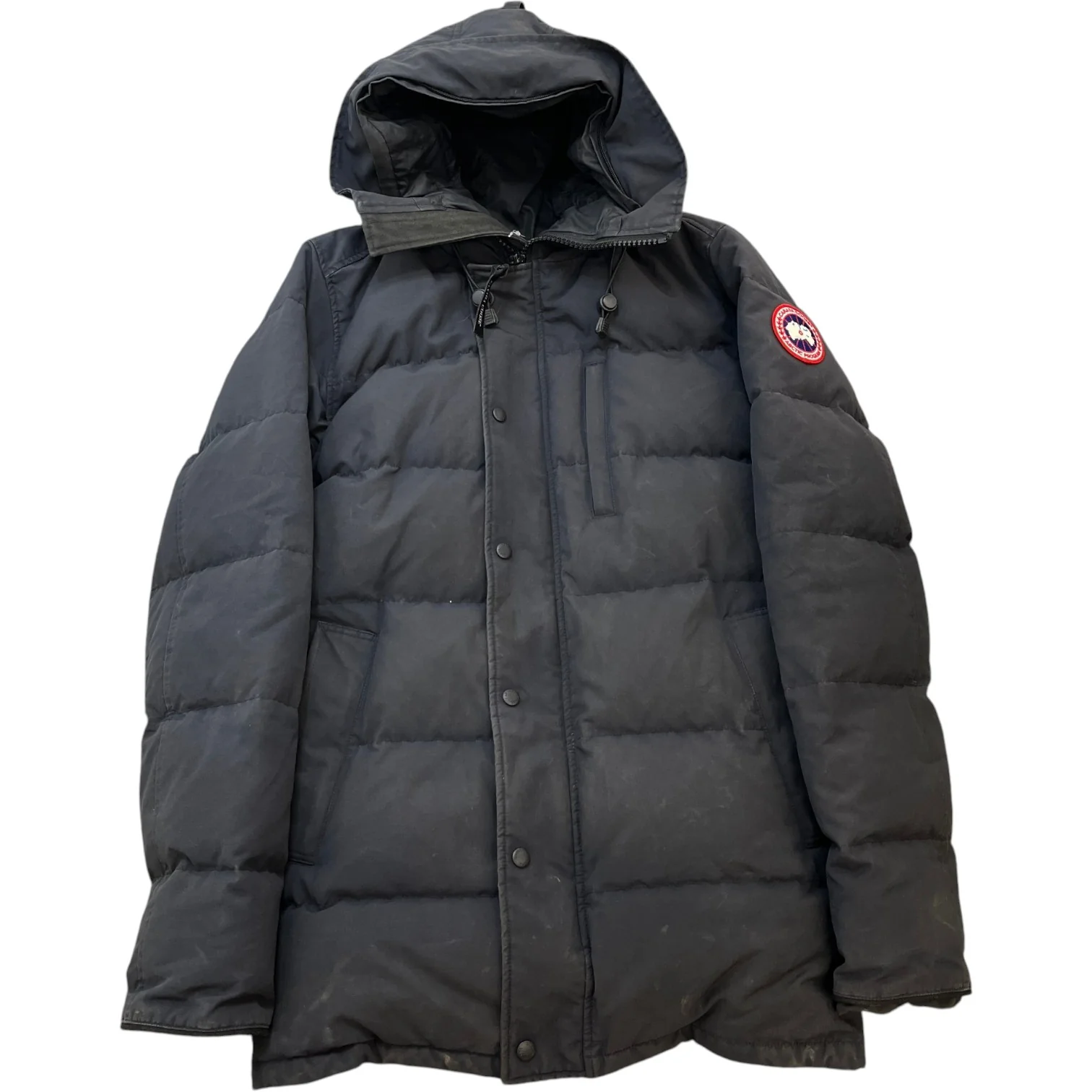 Men's Carson Parka Down Jacket Navy Size L