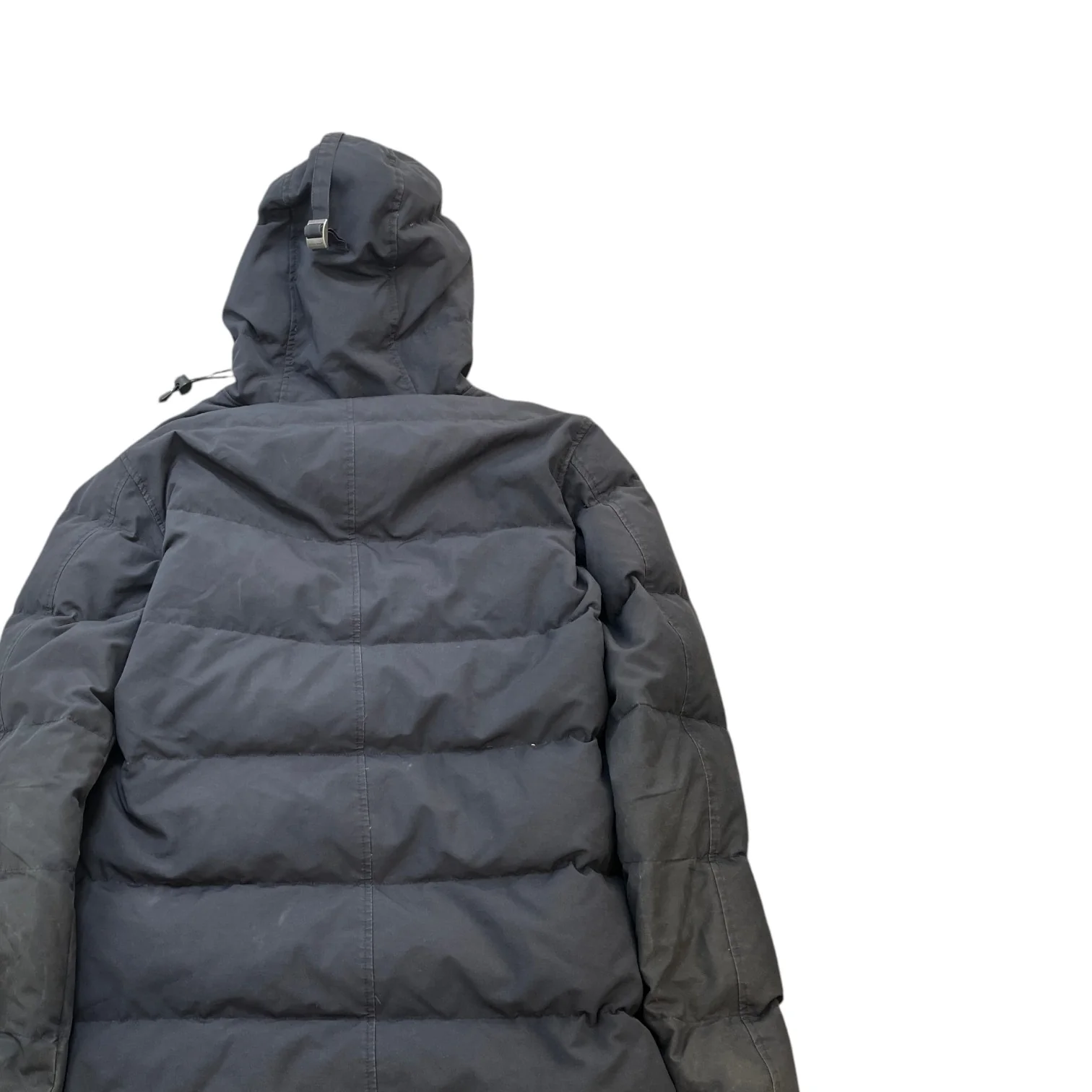 Men's Carson Parka Down Jacket Navy Size L - Image 4