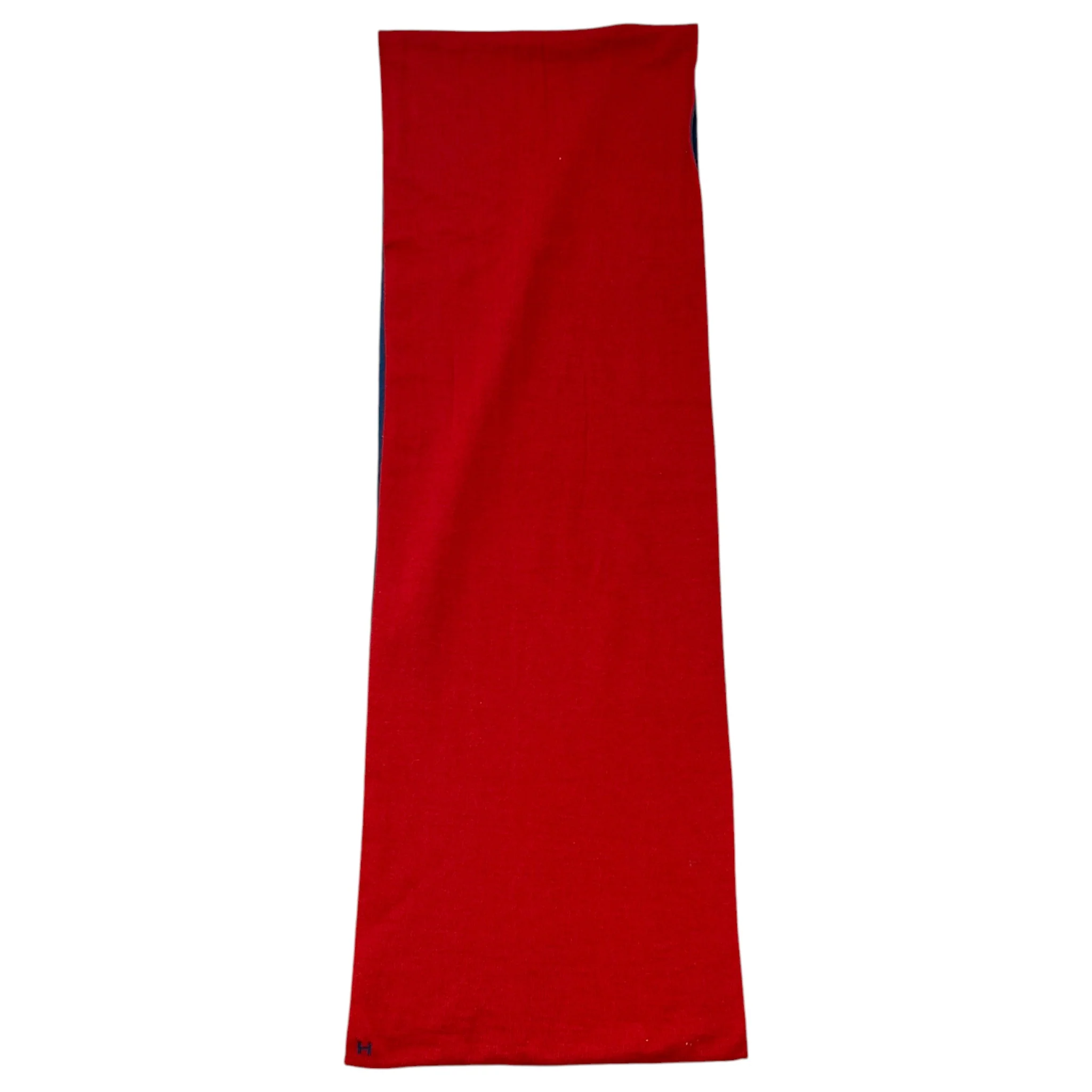 Men's Cashmere H Scarf Red - Image 4