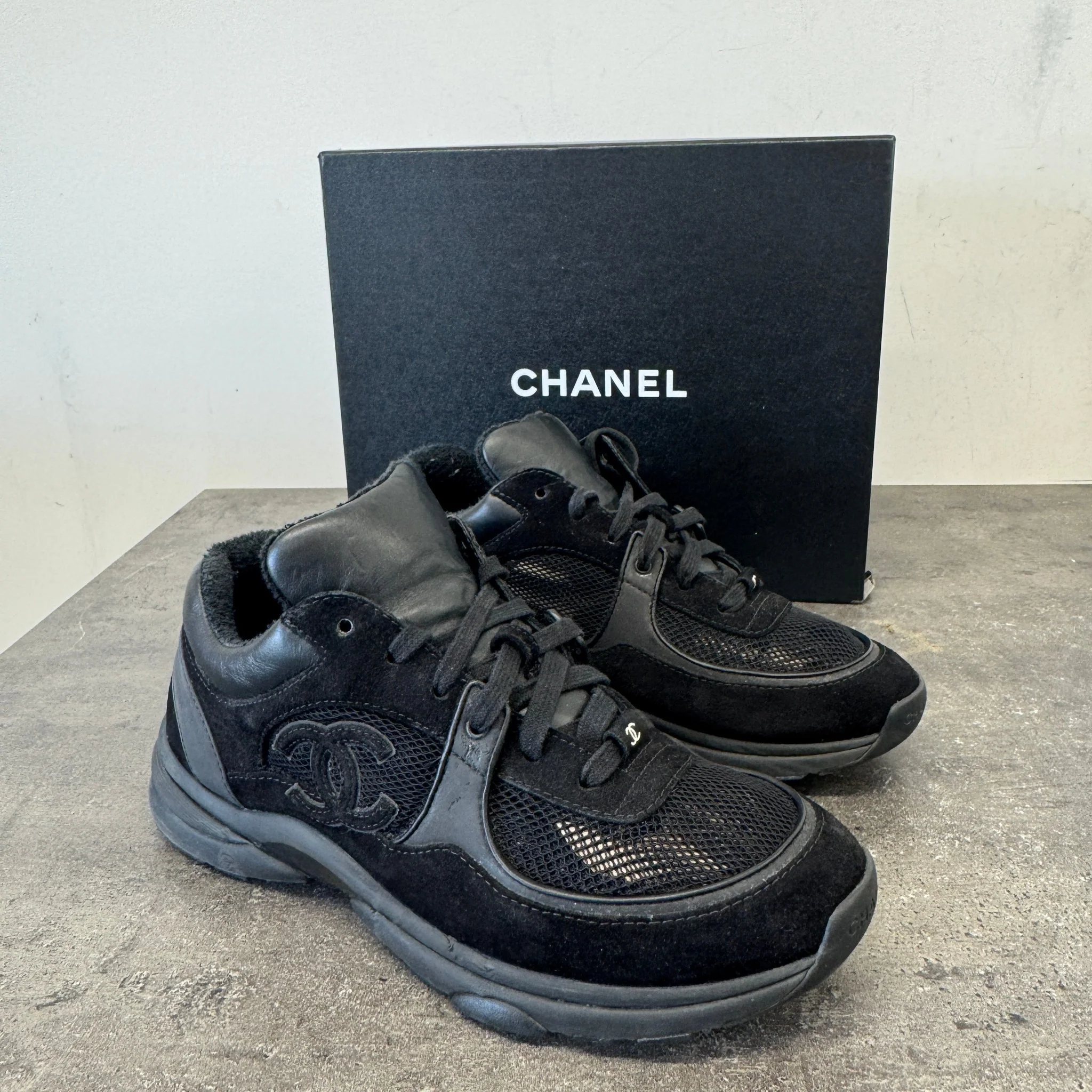 Men's Cc Runner Low Trainers Black Size EU 41 / UK 7 - Image 12