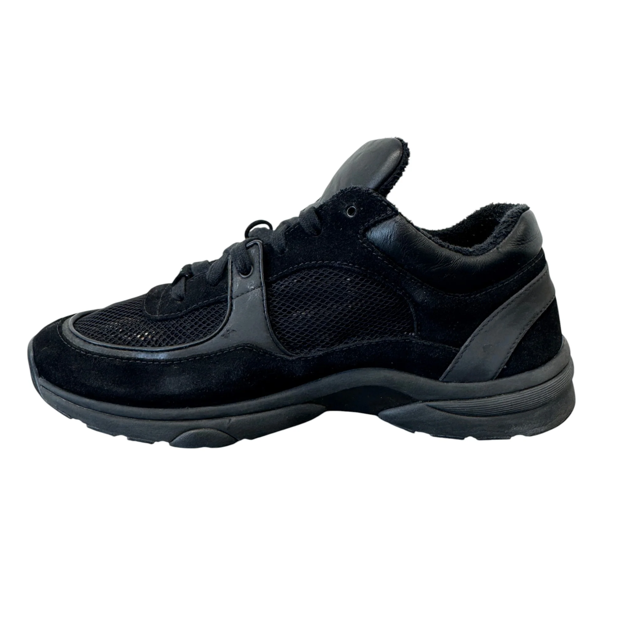 Men's Cc Runner Low Trainers Black Size EU 41 / UK 7 - Image 2