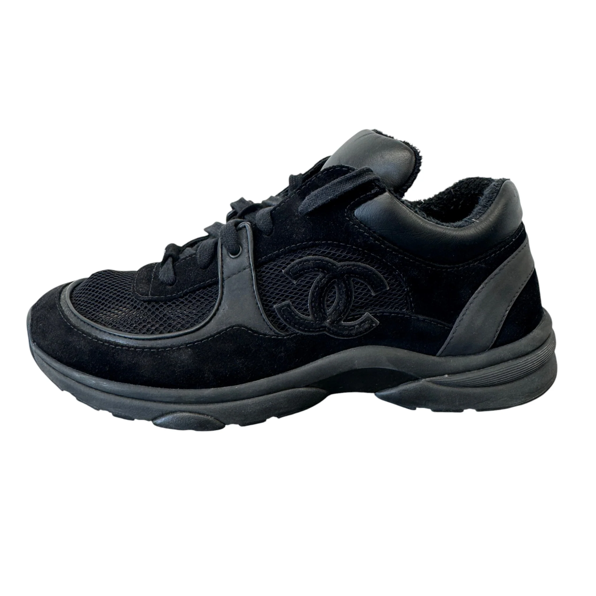 Men's Cc Runner Low Trainers Black Size EU 41 / UK 7 - Image 4
