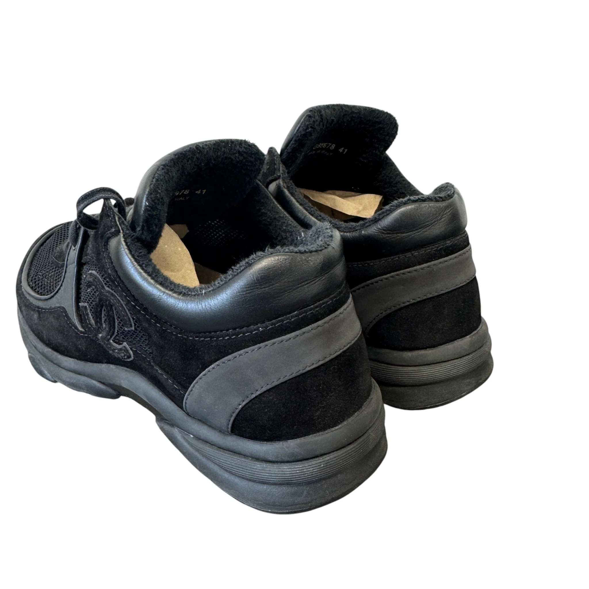 Men's Cc Runner Low Trainers Black Size EU 41 / UK 7 - Image 8