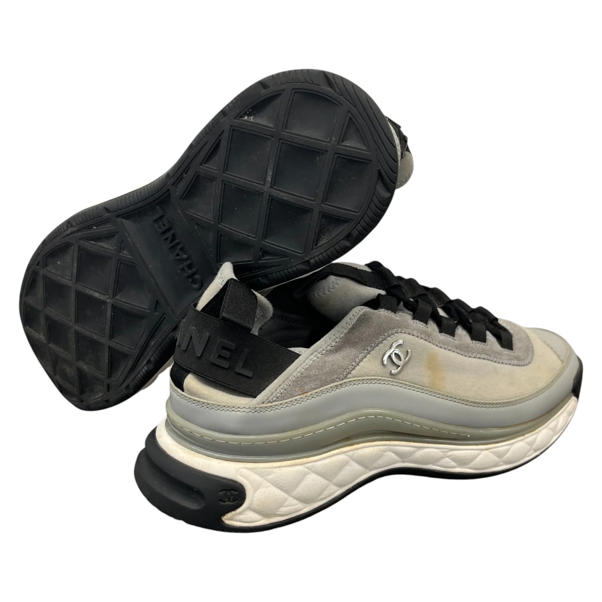 Men's Cc Runners Low Trainers Grey Size EU 42 / UK 8 - Image 10