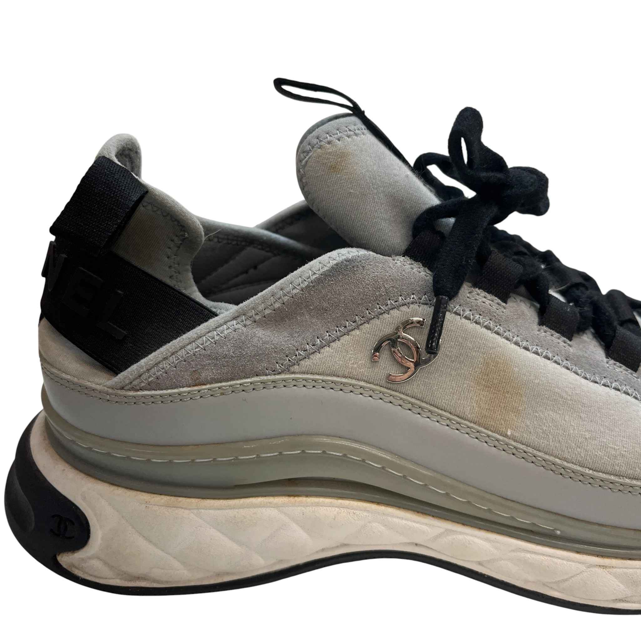 Men's Cc Runners Low Trainers Grey Size EU 42 / UK 8 - Image 13
