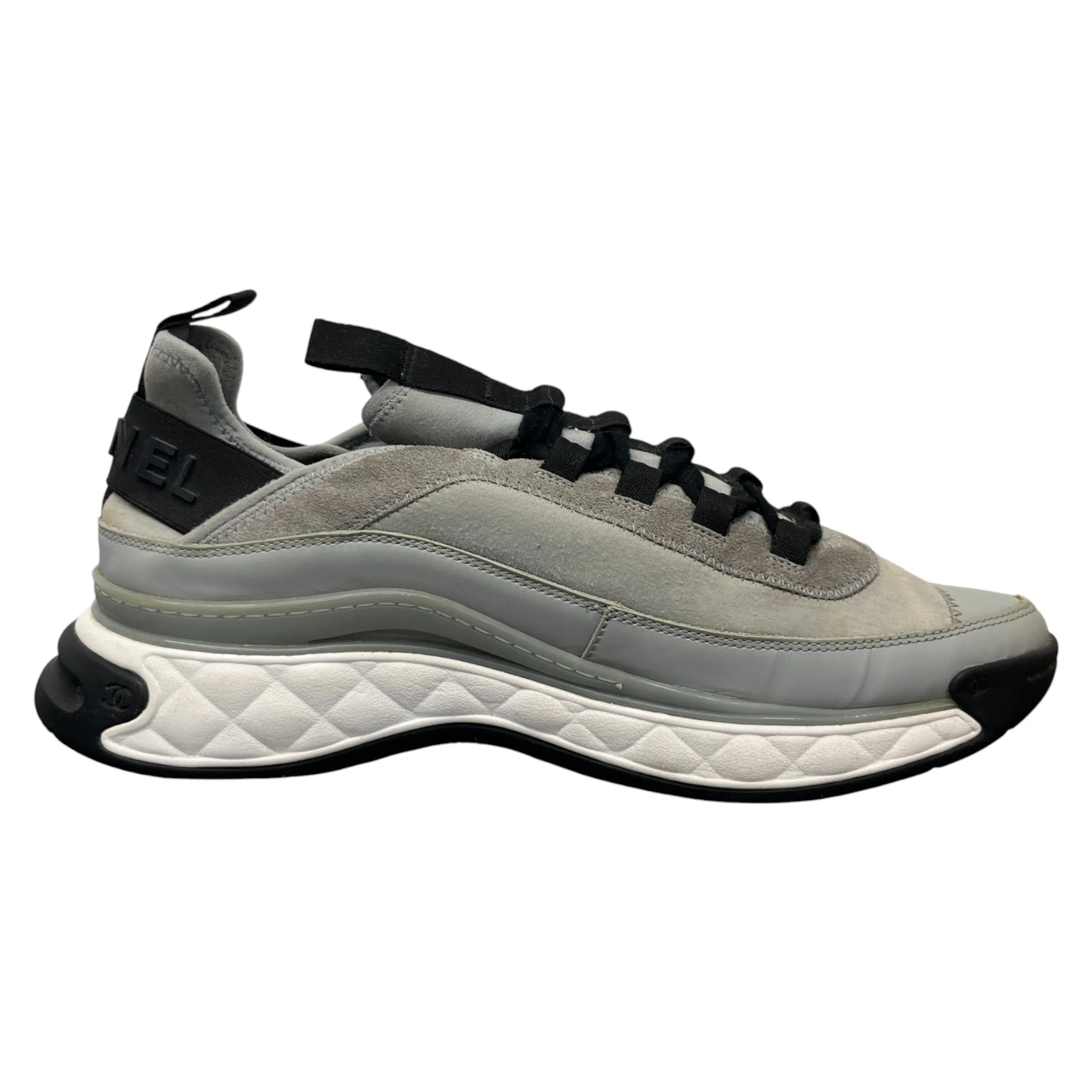 Men's Cc Runners Low Trainers Grey Size EU 42 / UK 8 - Image 4