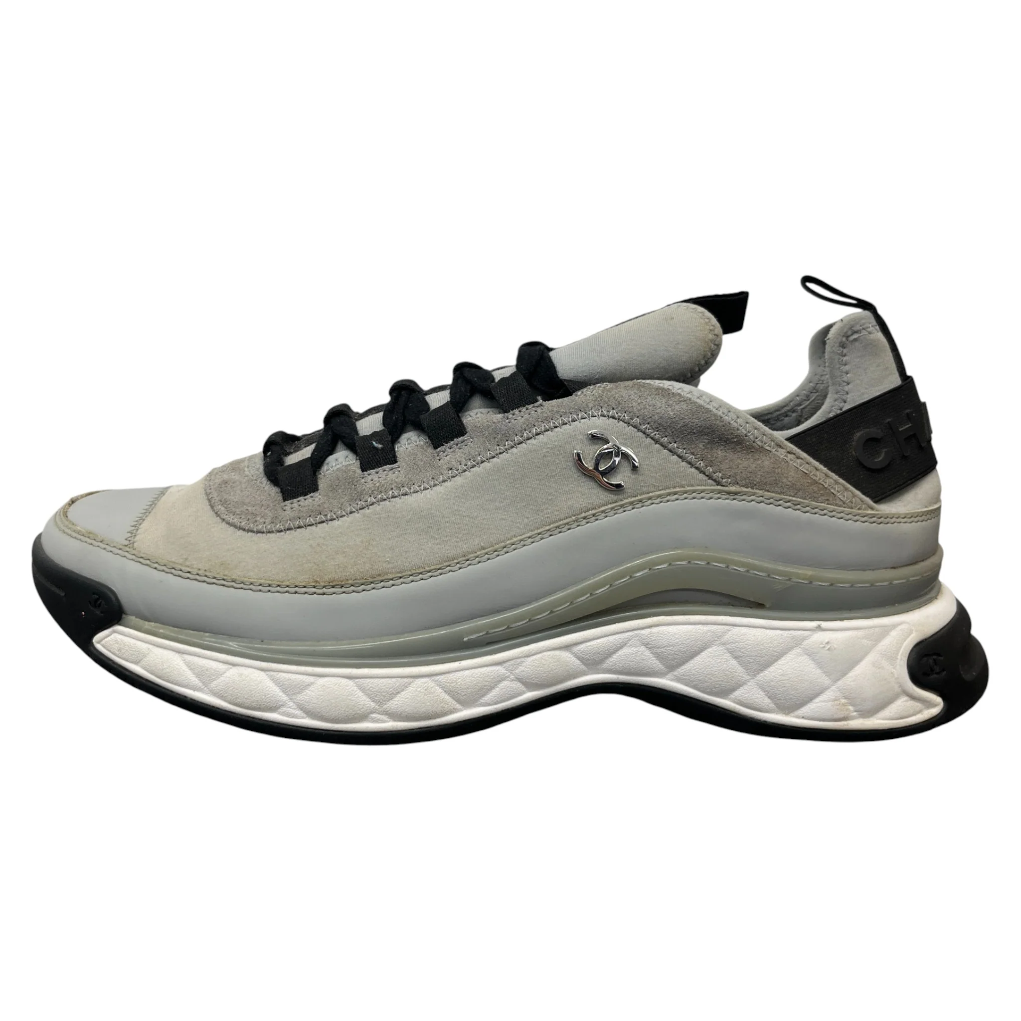 Men's Cc Runners Low Trainers Grey Size EU 42 / UK 8 - Image 5