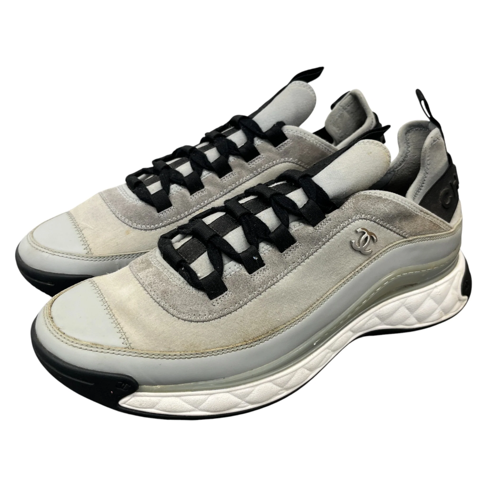 Men's Cc Runners Low Trainers Grey Size EU 42 / UK 8 - Image 9