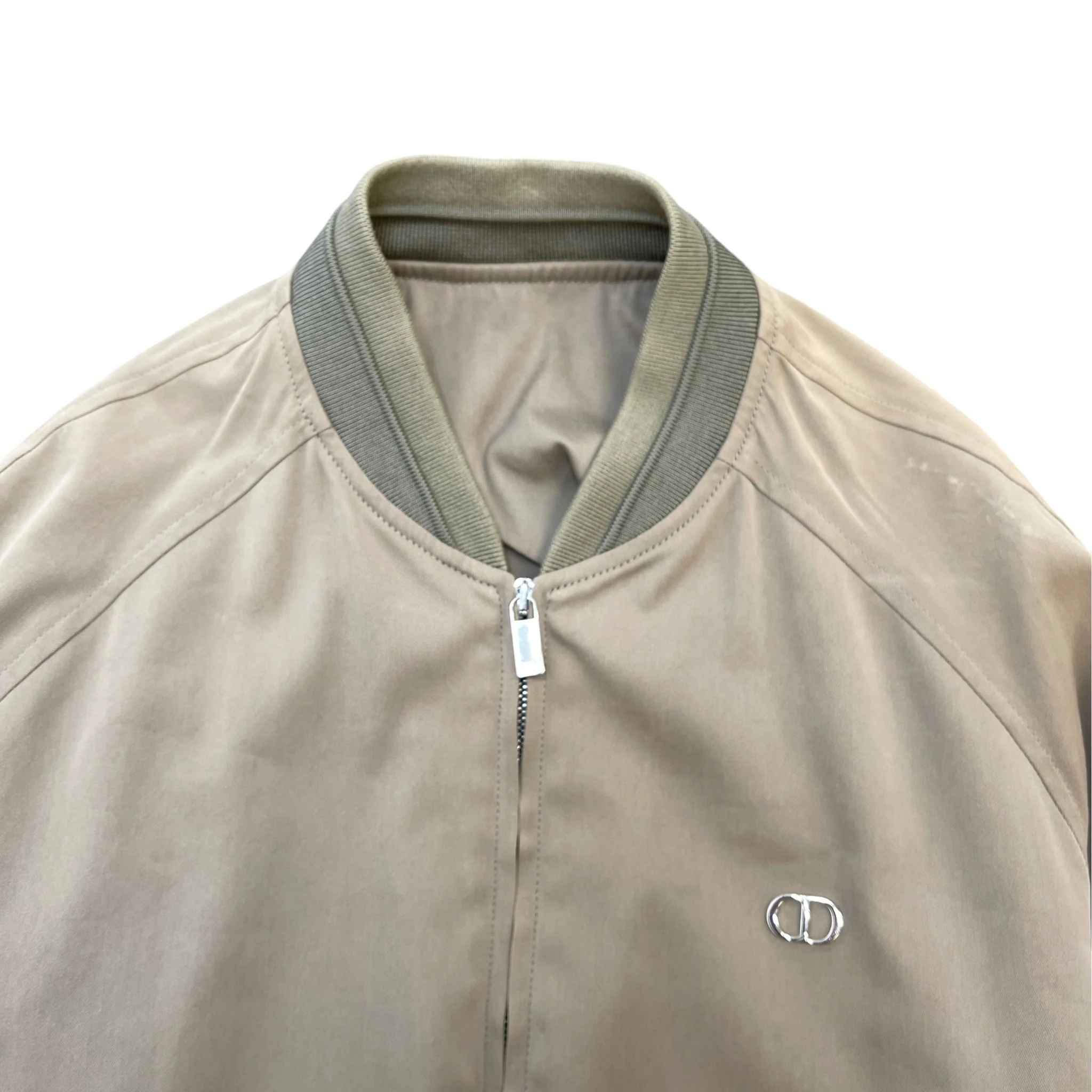 Men's Cd Bomber Jacket Brown Size S - Image 5