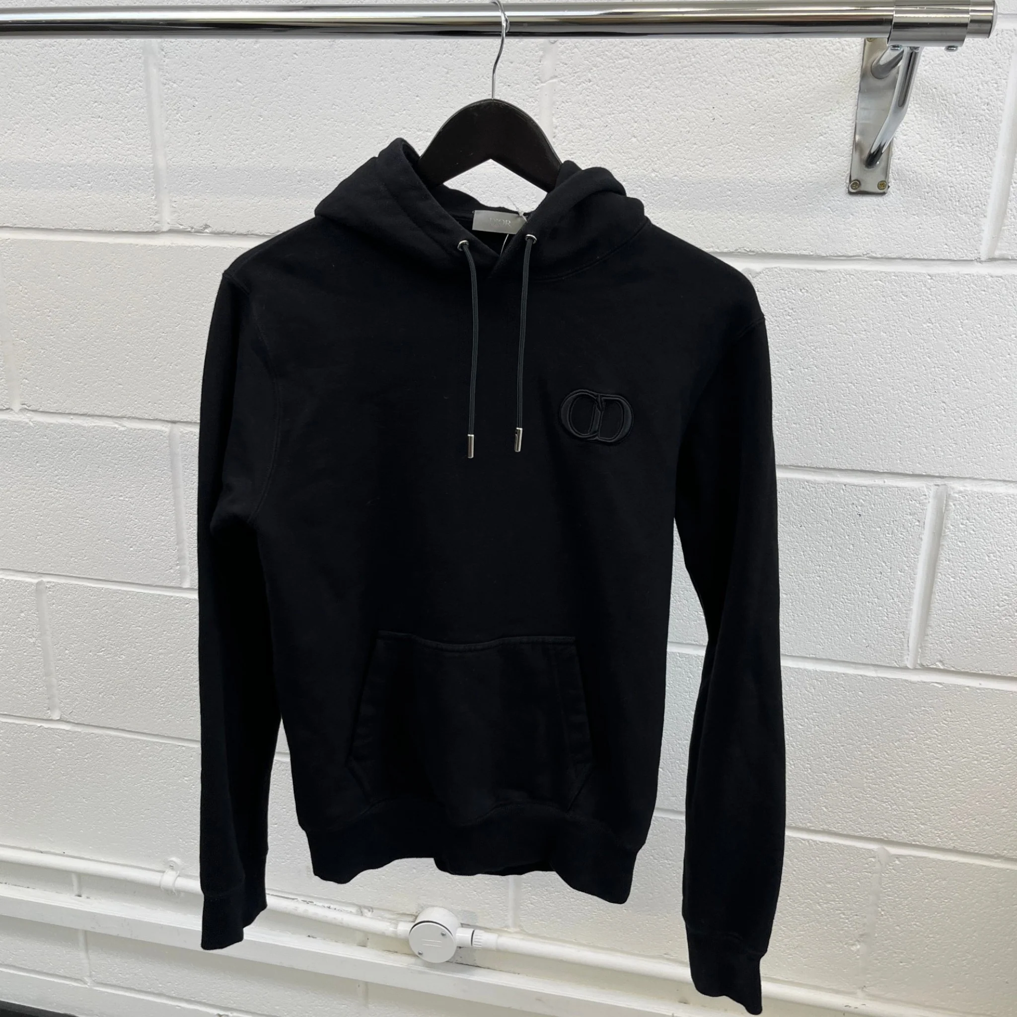 Men's Cd Icon Hoodie Black Size XS - Image 9