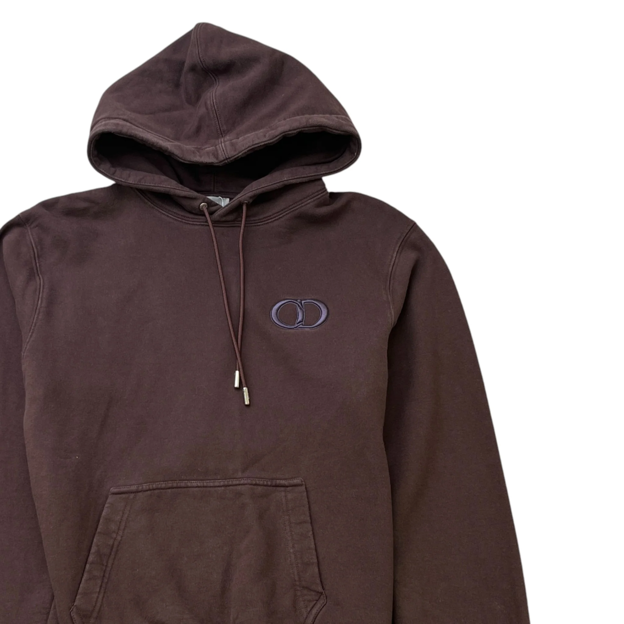 Men's Cd Icon Hoodie Brown Size M - Image 3