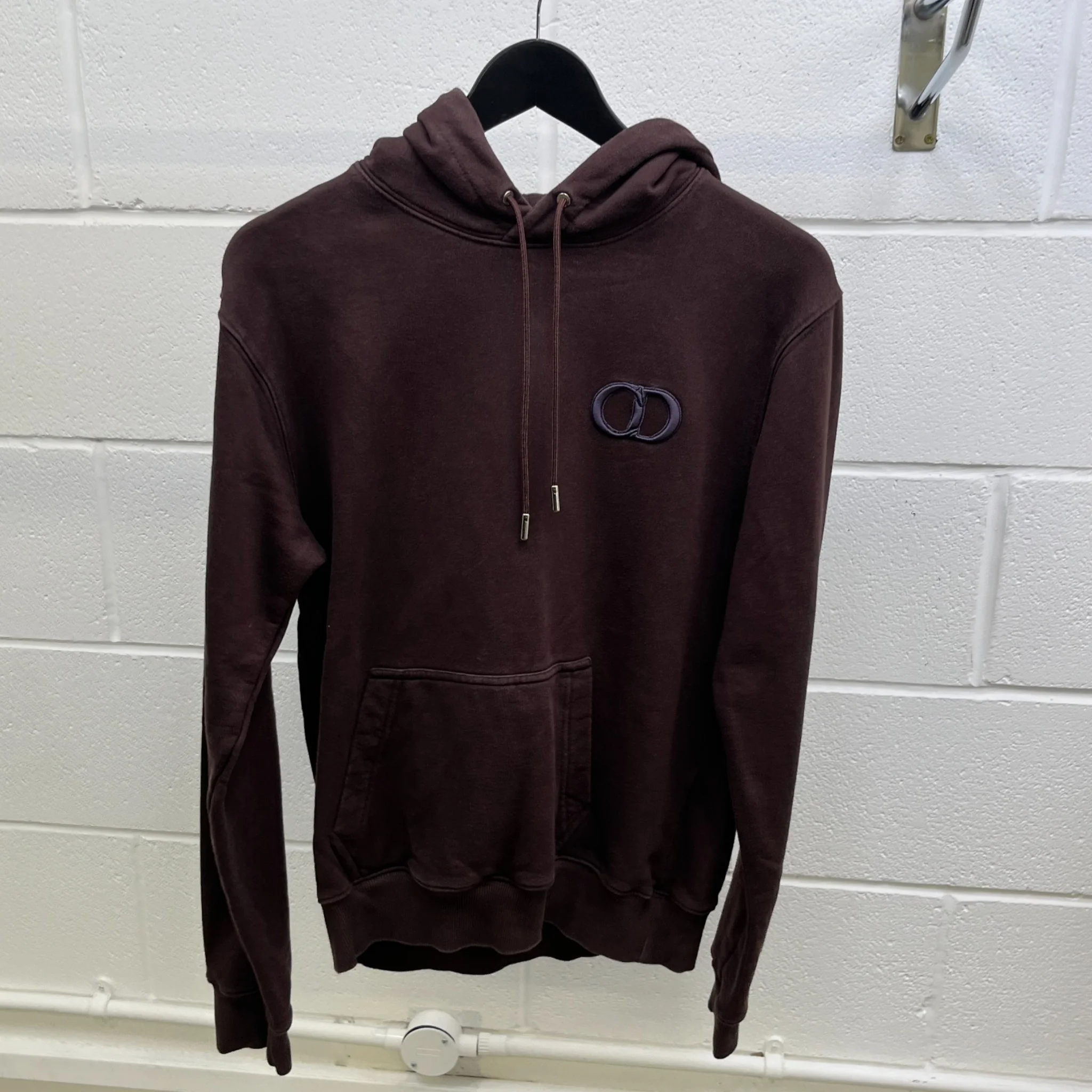 Men's Cd Icon Hoodie Brown Size M - Image 8
