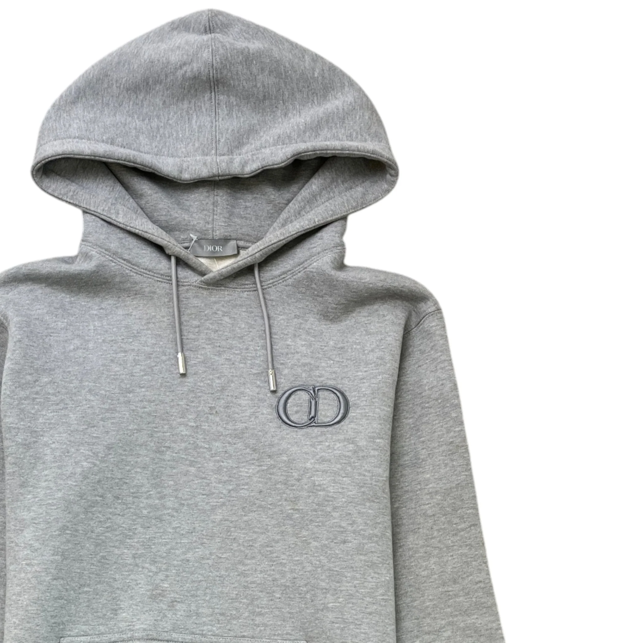 Men's Cd Icon Hoodie Grey Size XS - Image 3