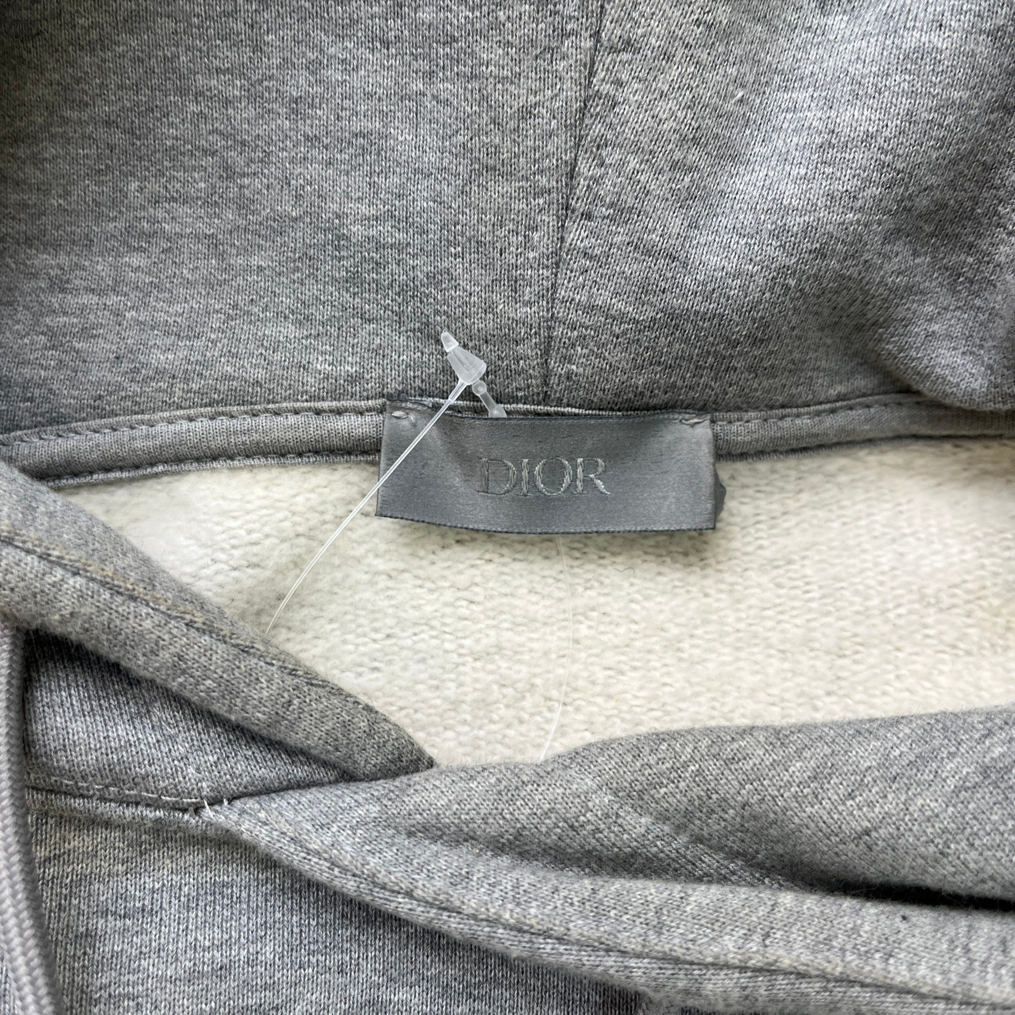 Men's Cd Icon Hoodie Grey Size XS - Image 5