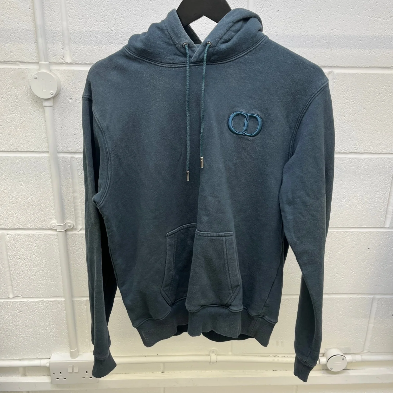 Men's Cd Icon Hoodie Navy Size M - Image 8