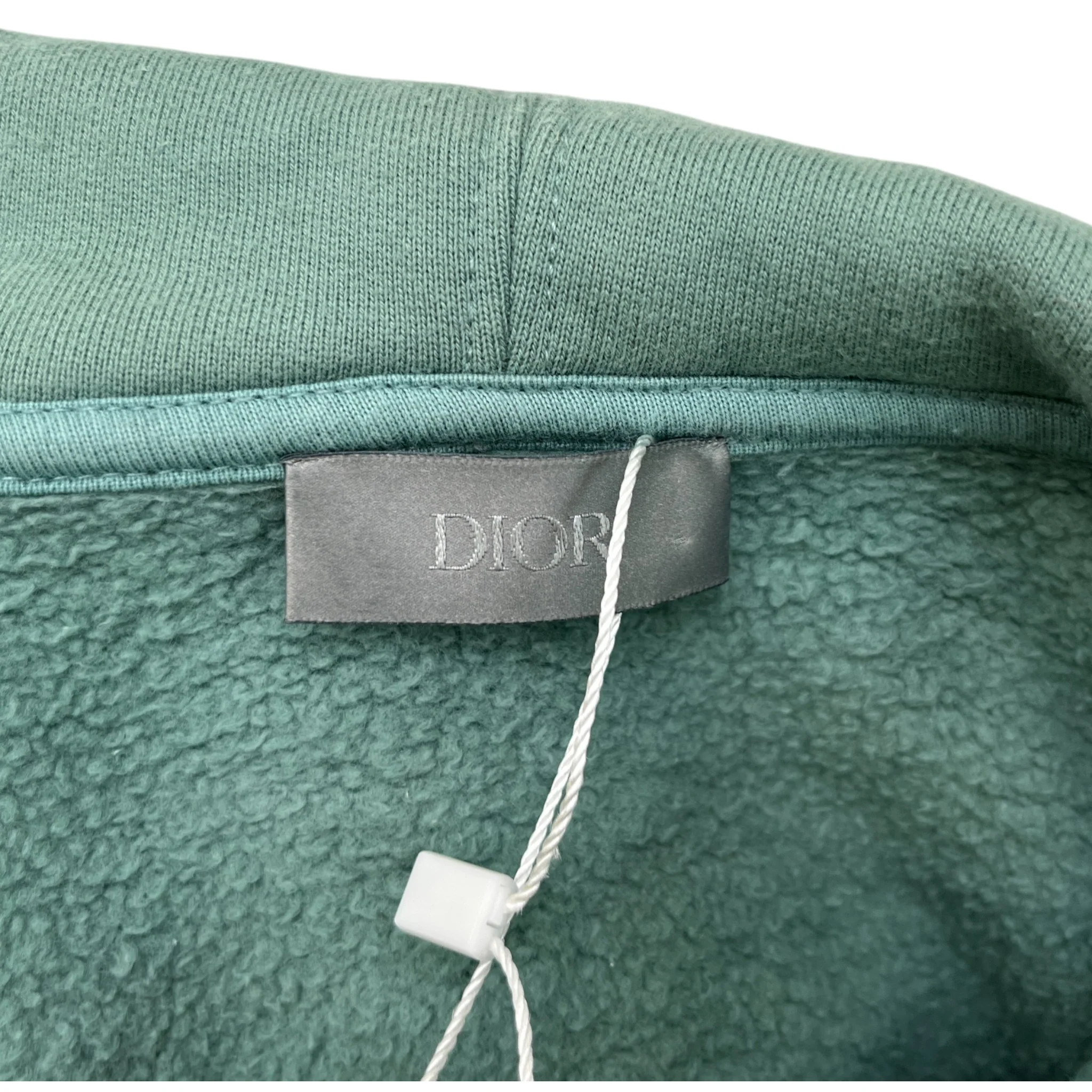 Men's Cd Icon Logo Hoodie Green Size XS - Image 7