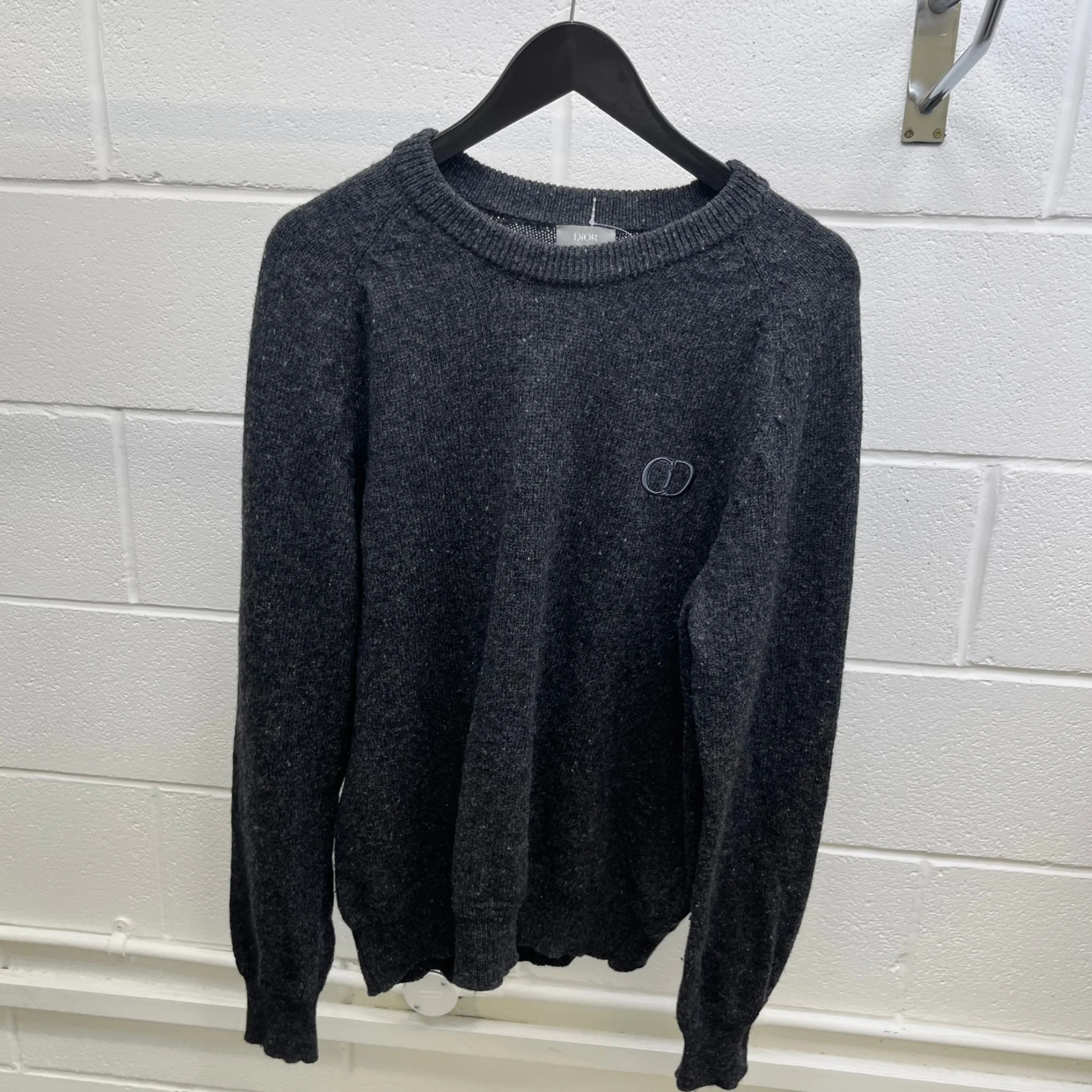 Men's Cd Icon Sweatshirt Charcoal Size XL - Image 9