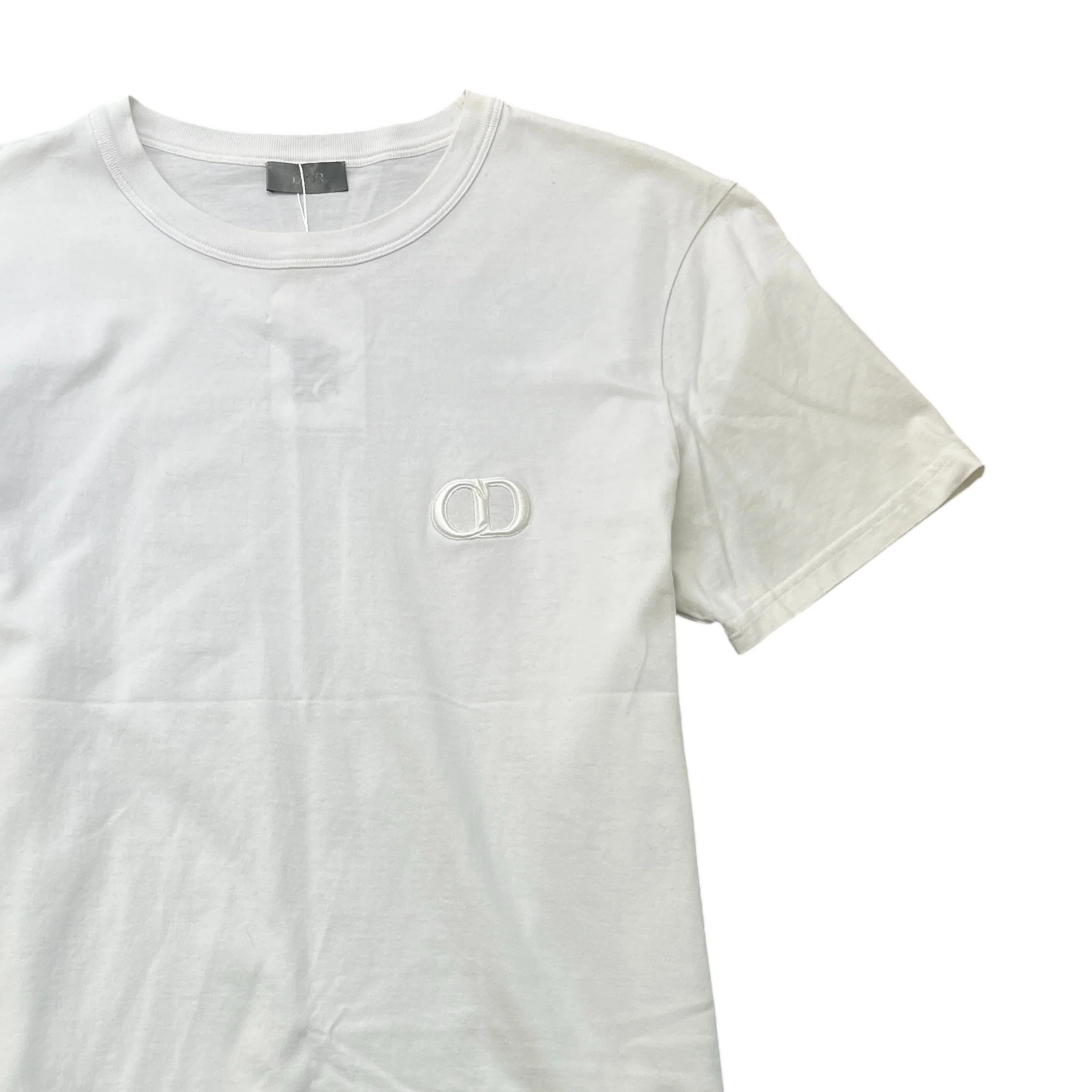 Men's Cd Icon T-Shirt White Size L - Image 3