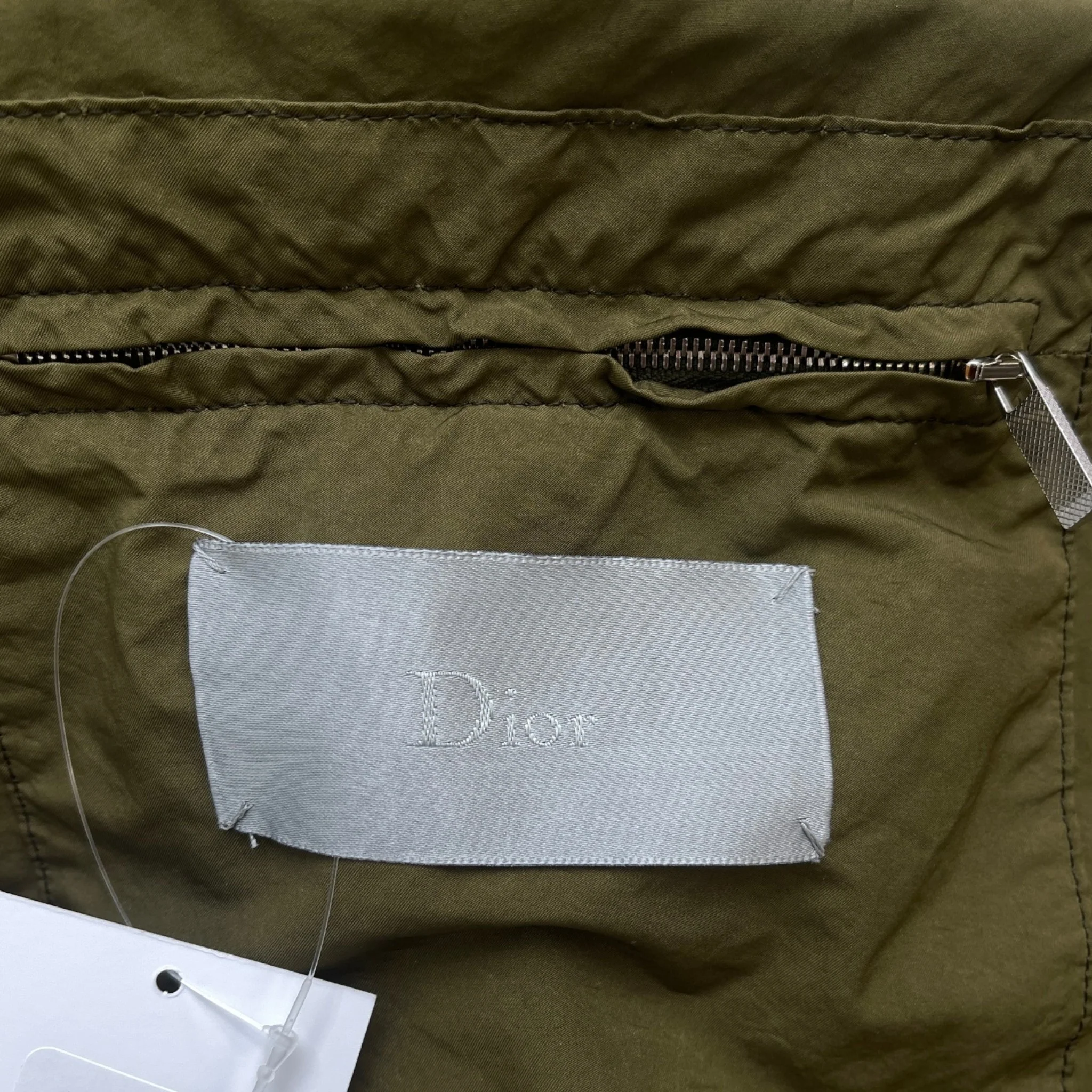 Men's Cd Jacket Khaki Size IT 52 / XL - Image 5