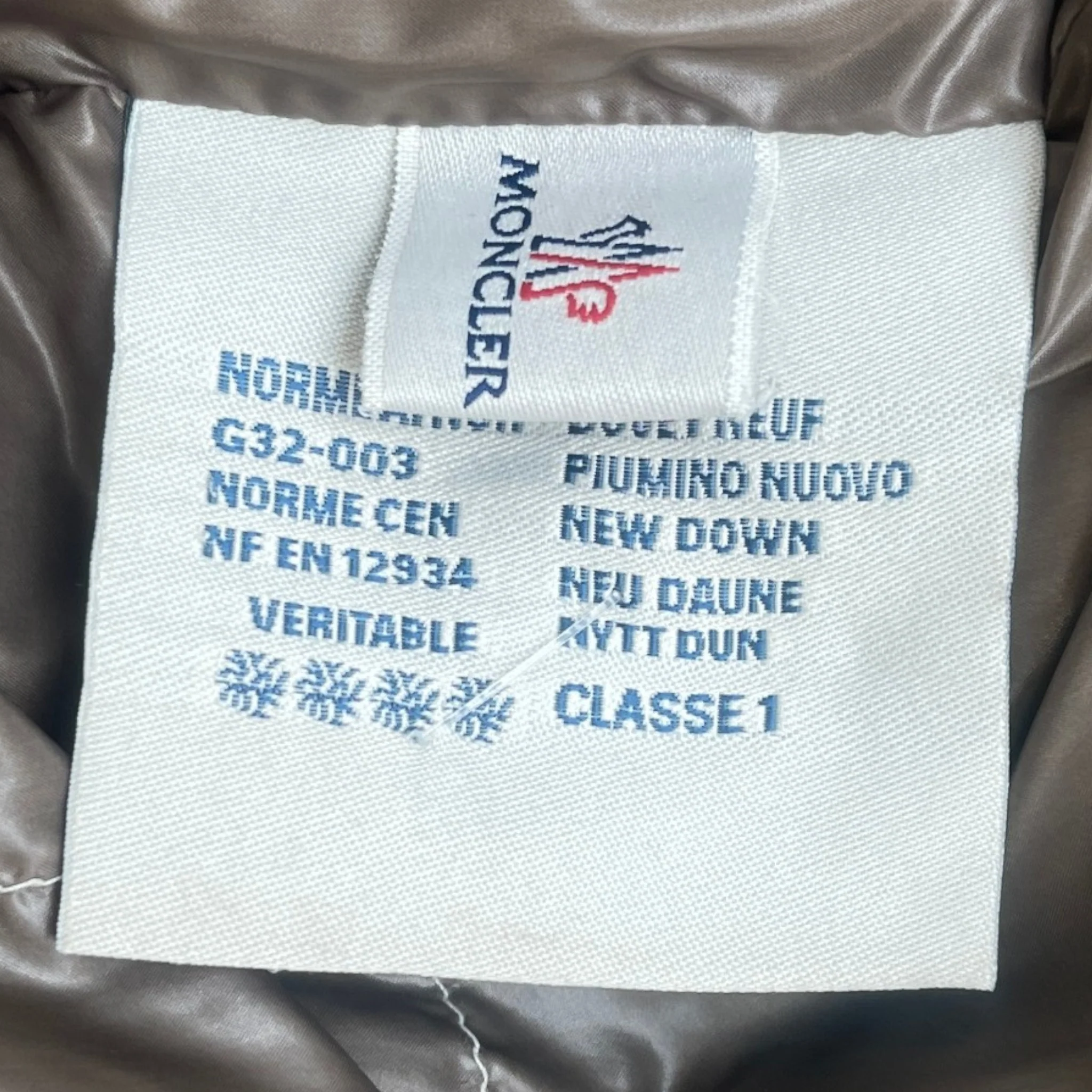 Men's Cesar Down Jacket Grey Size 2 / M - Image 11