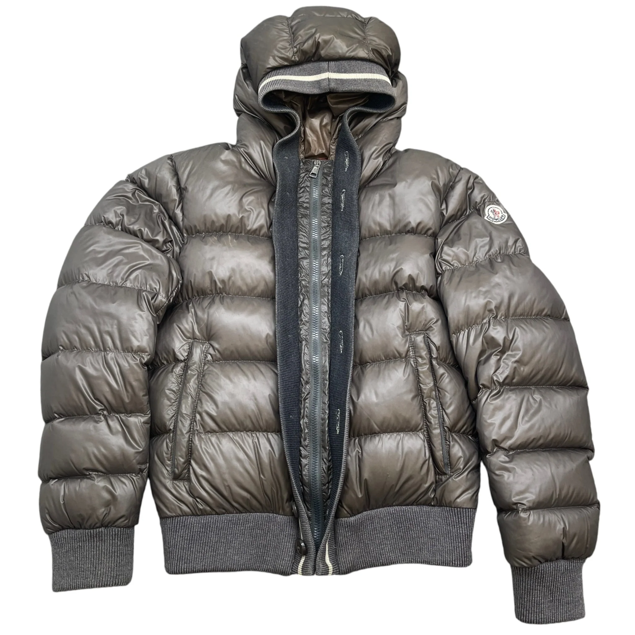 Men's Cesar Down Jacket Grey Size 2 / M - Image 8