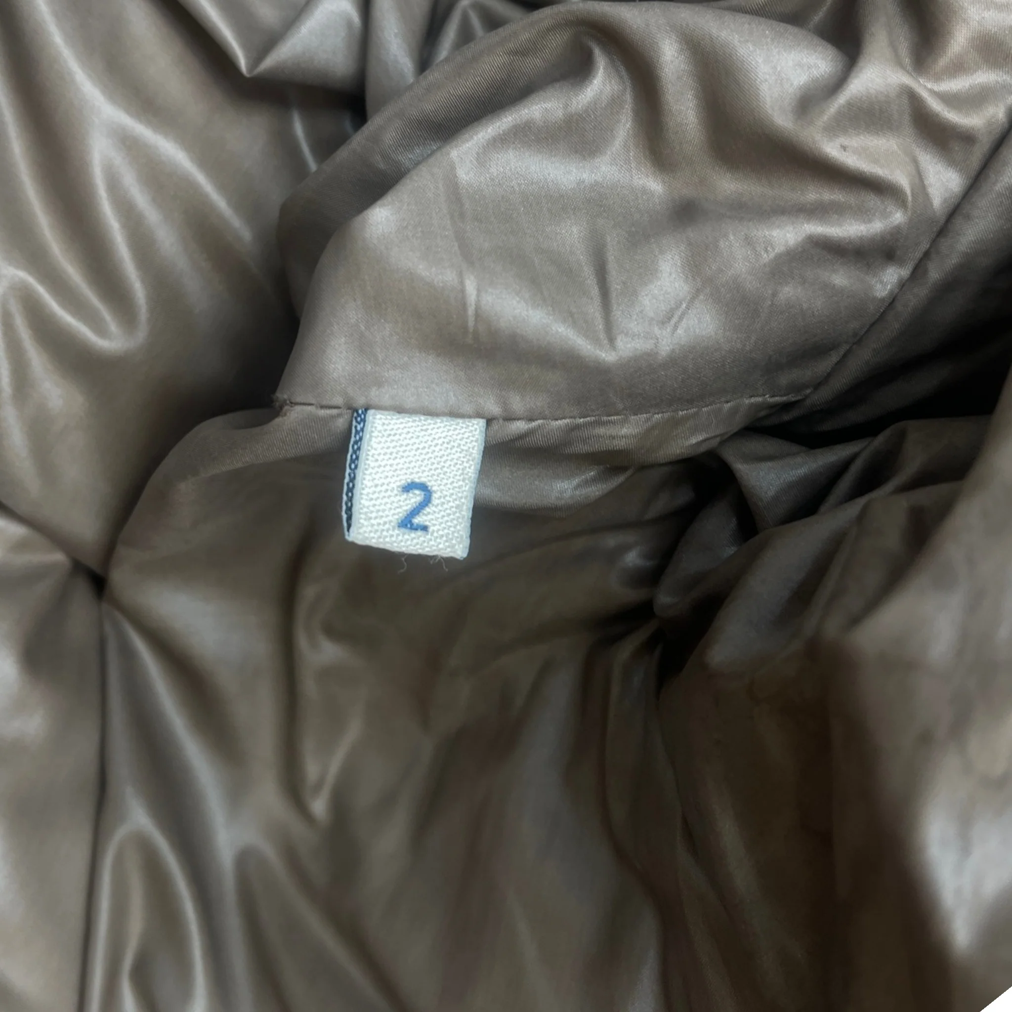 Men's Cesar Down Jacket Grey Size 2 / M - Image 9