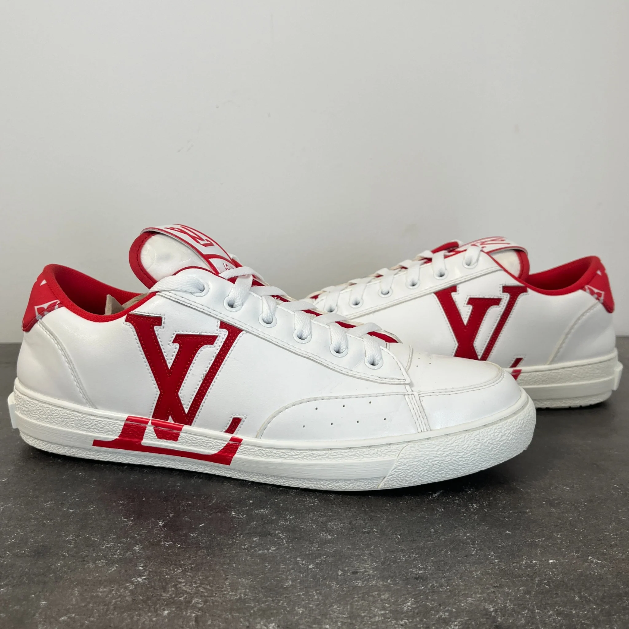 Men's Charlie Low Trainers Red Size EU 41.5 / UK 7.5 - Image 12