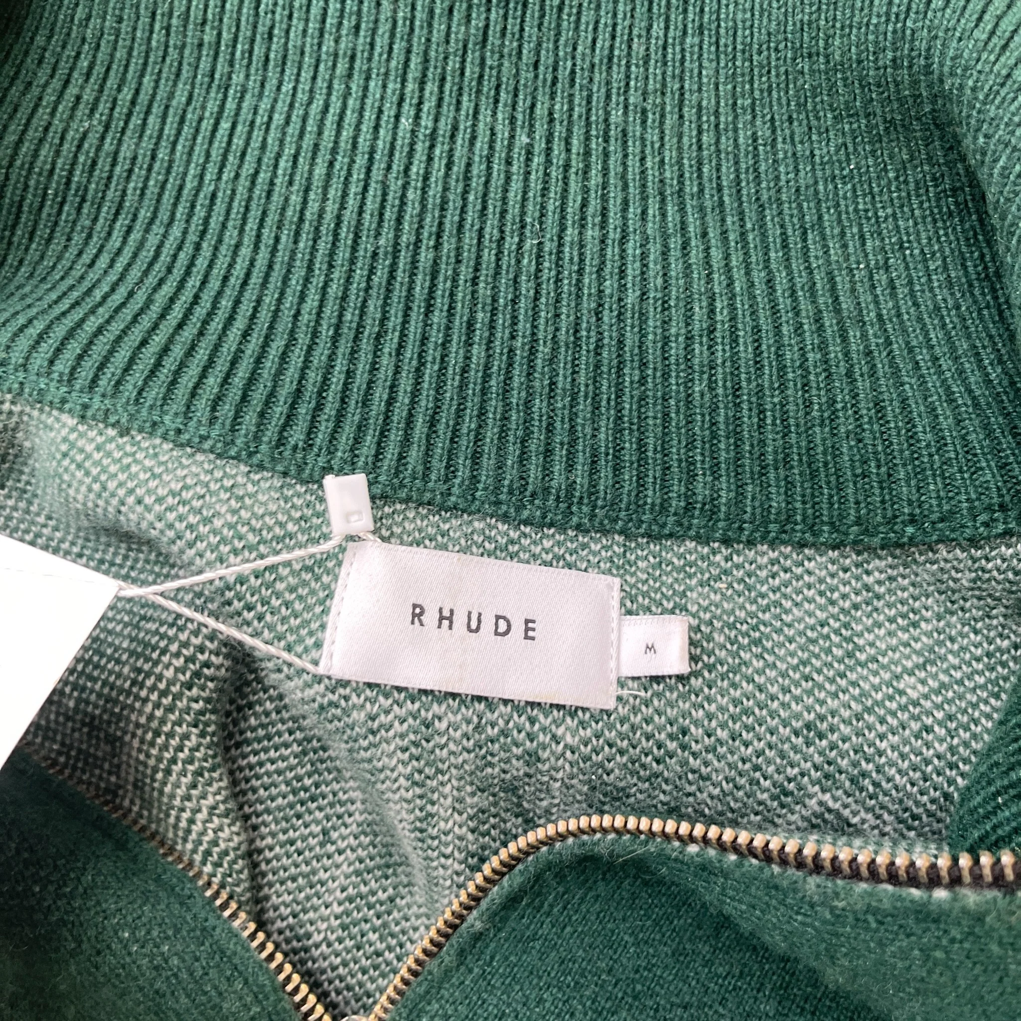 Men's Chateau Boys Jumper Green Size M - Image 8