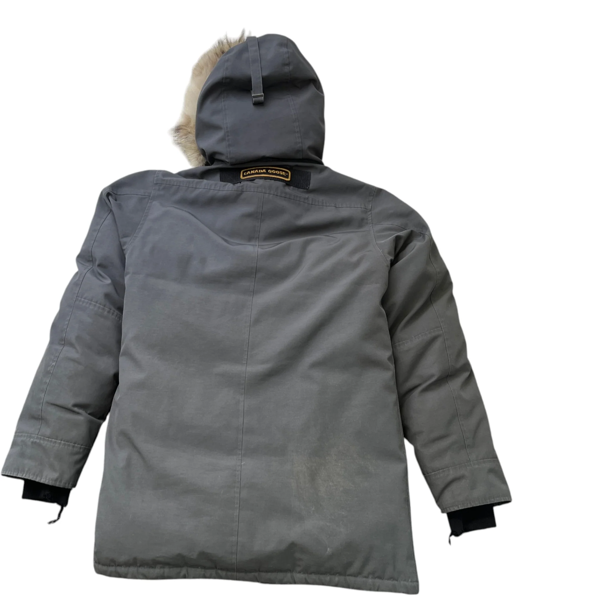 Men's Chateau Down Jacket Grey Size M - Image 2