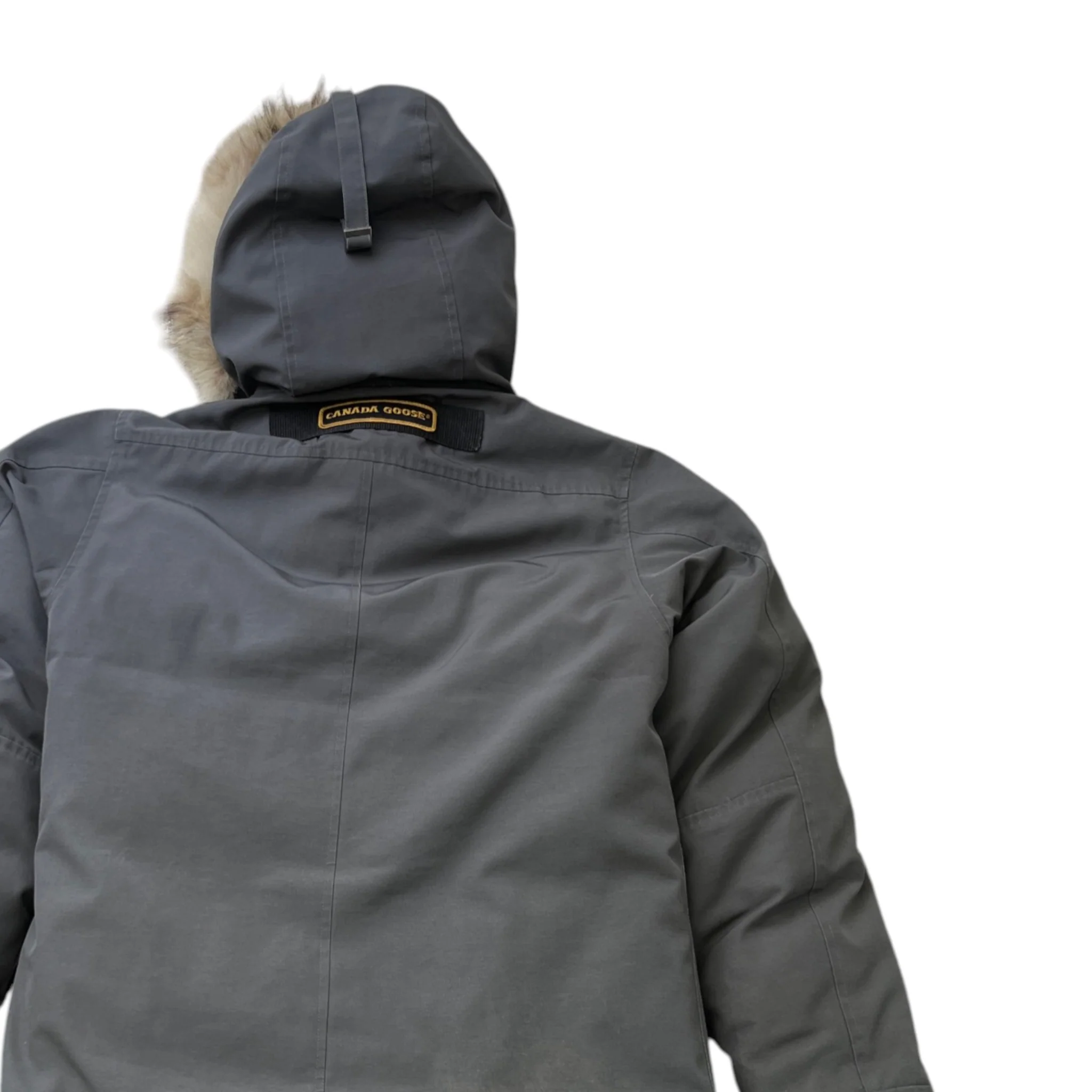 Men's Chateau Down Jacket Grey Size M - Image 4