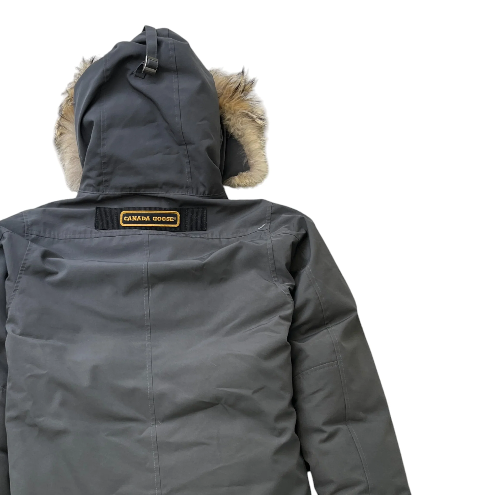Men's Chateau Down Jacket Grey Size XS - Image 4