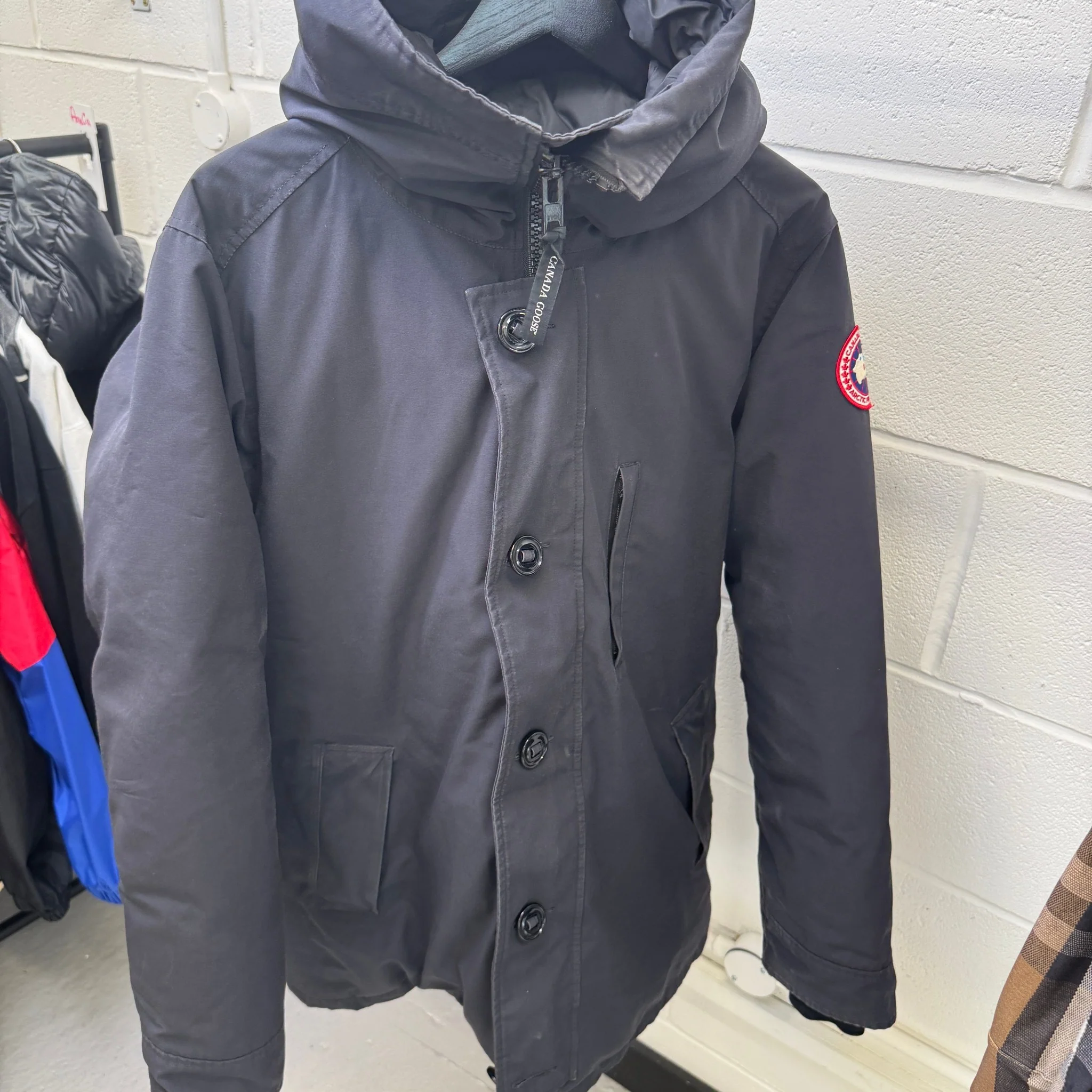 Men's Chateau Down Jacket Navy Size L - Image 10