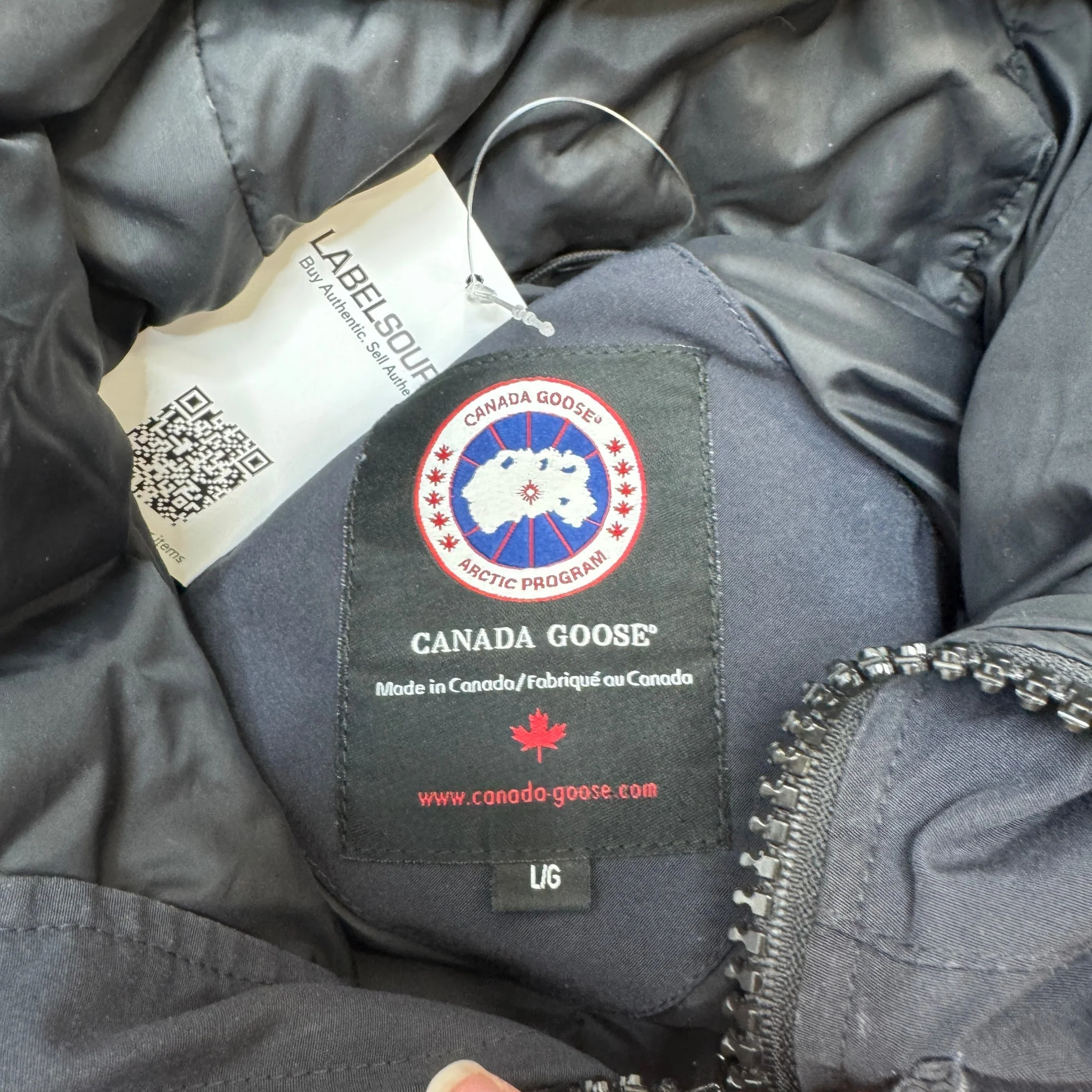 Men's Chateau Down Jacket Navy Size L - Image 8
