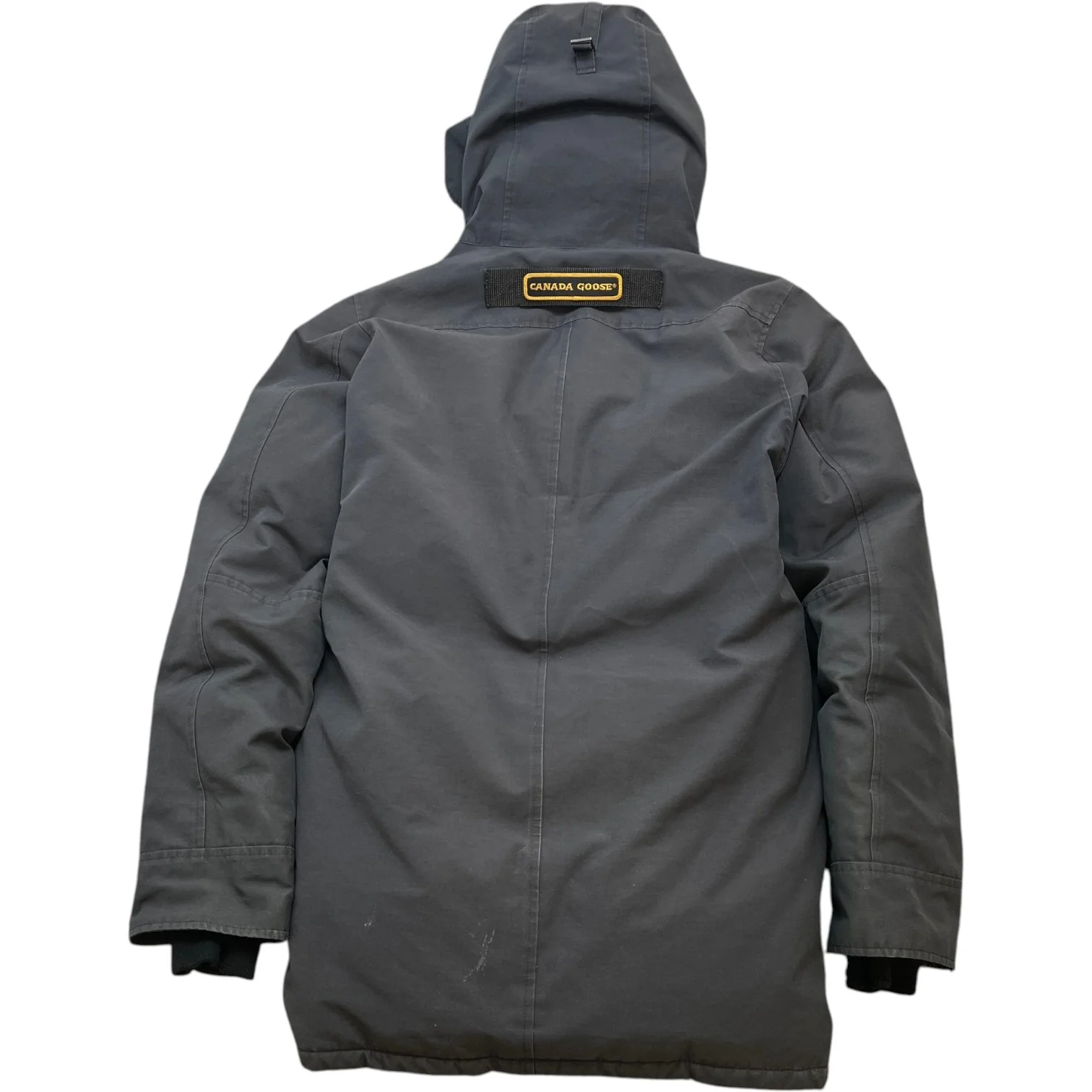 Men's Chateau Parka Down Jacket Charcoal Size M - Image 2