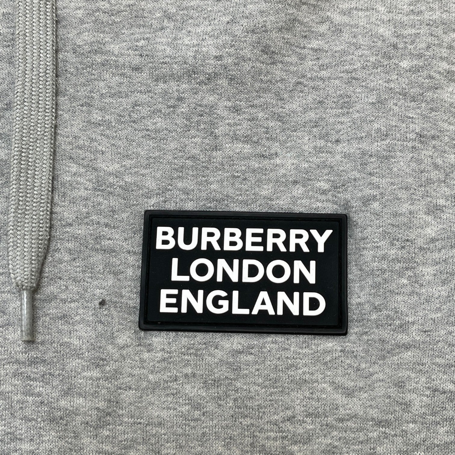 Men's Checked Hove Zip Hoodie Grey Size M - Image 5