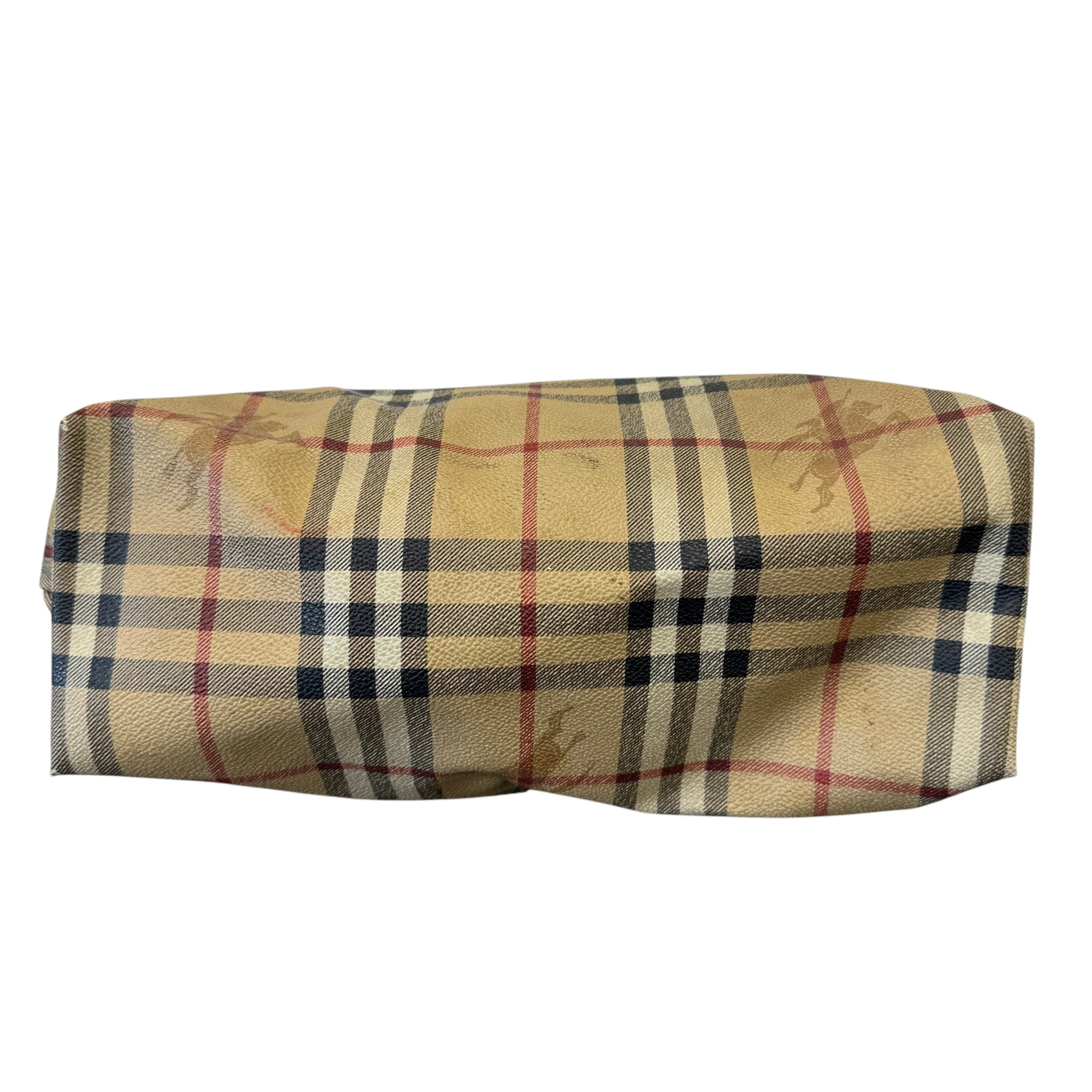 Men's Checkered Bag Beige - Image 7