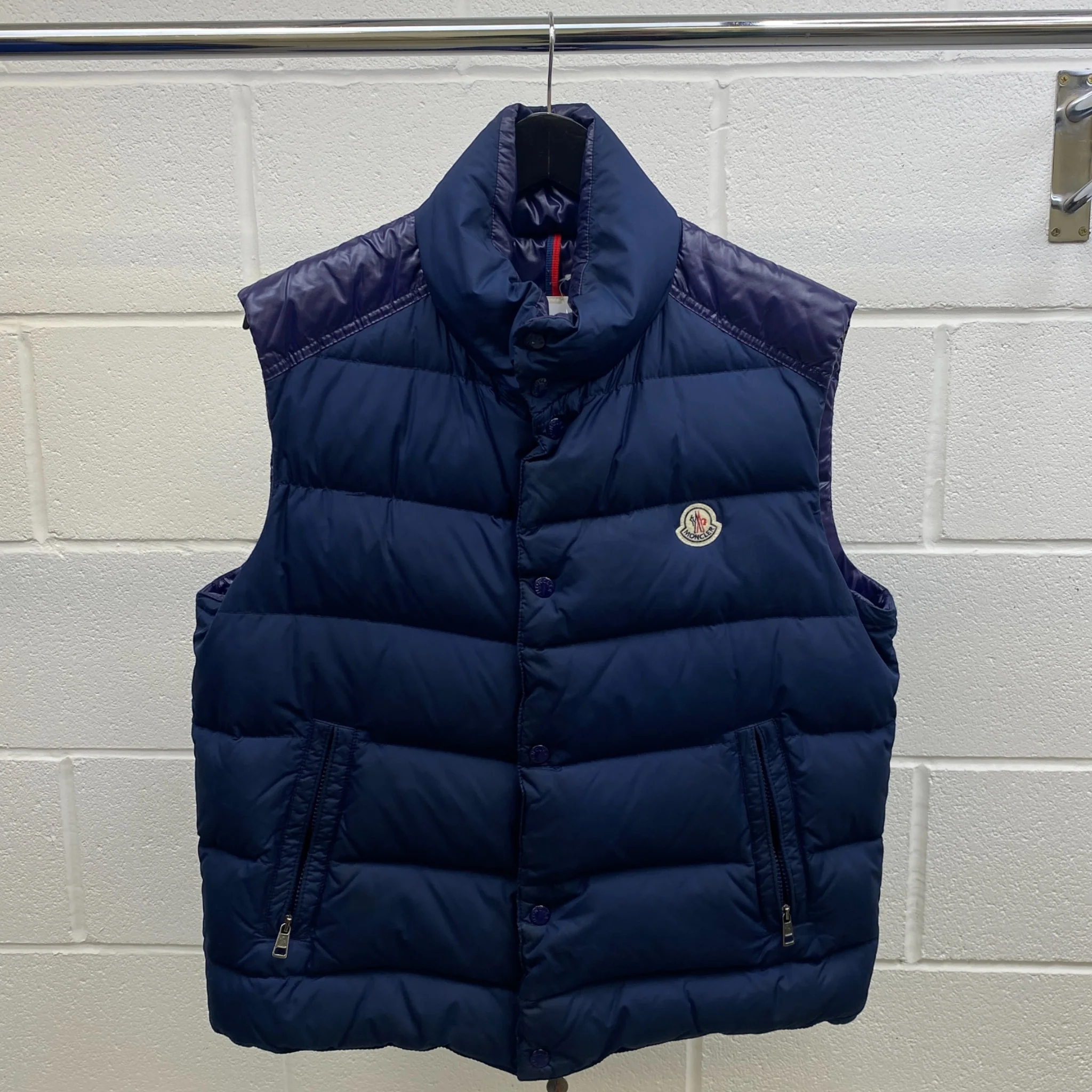 Men's Cheval Gilet Navy Size 4 / XL - Image 9