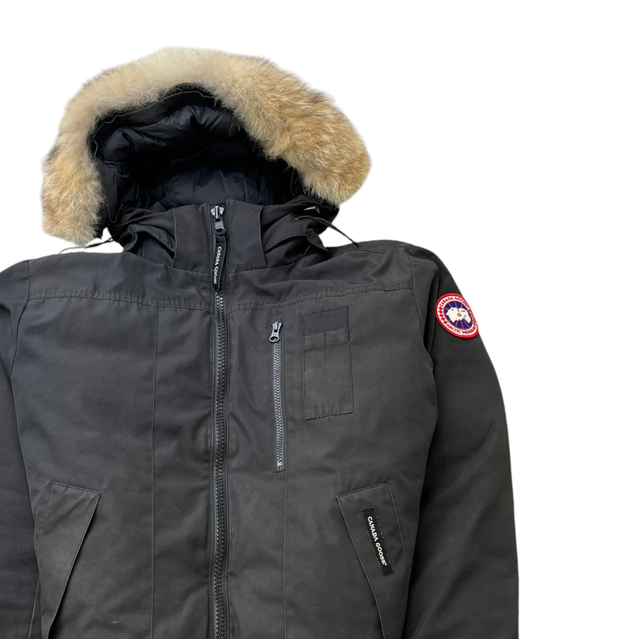 Men's Chilliwack Bomber Down Jacket Black Size L - Image 3