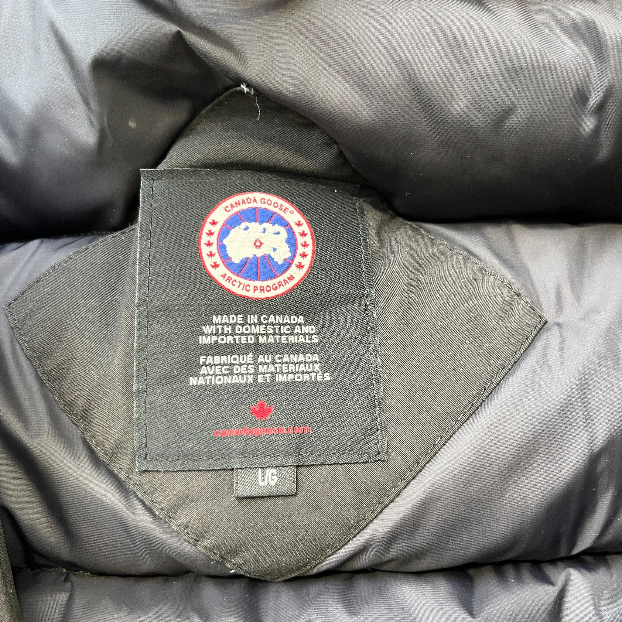 Men's Chilliwack Bomber Down Jacket Black Size L - Image 7