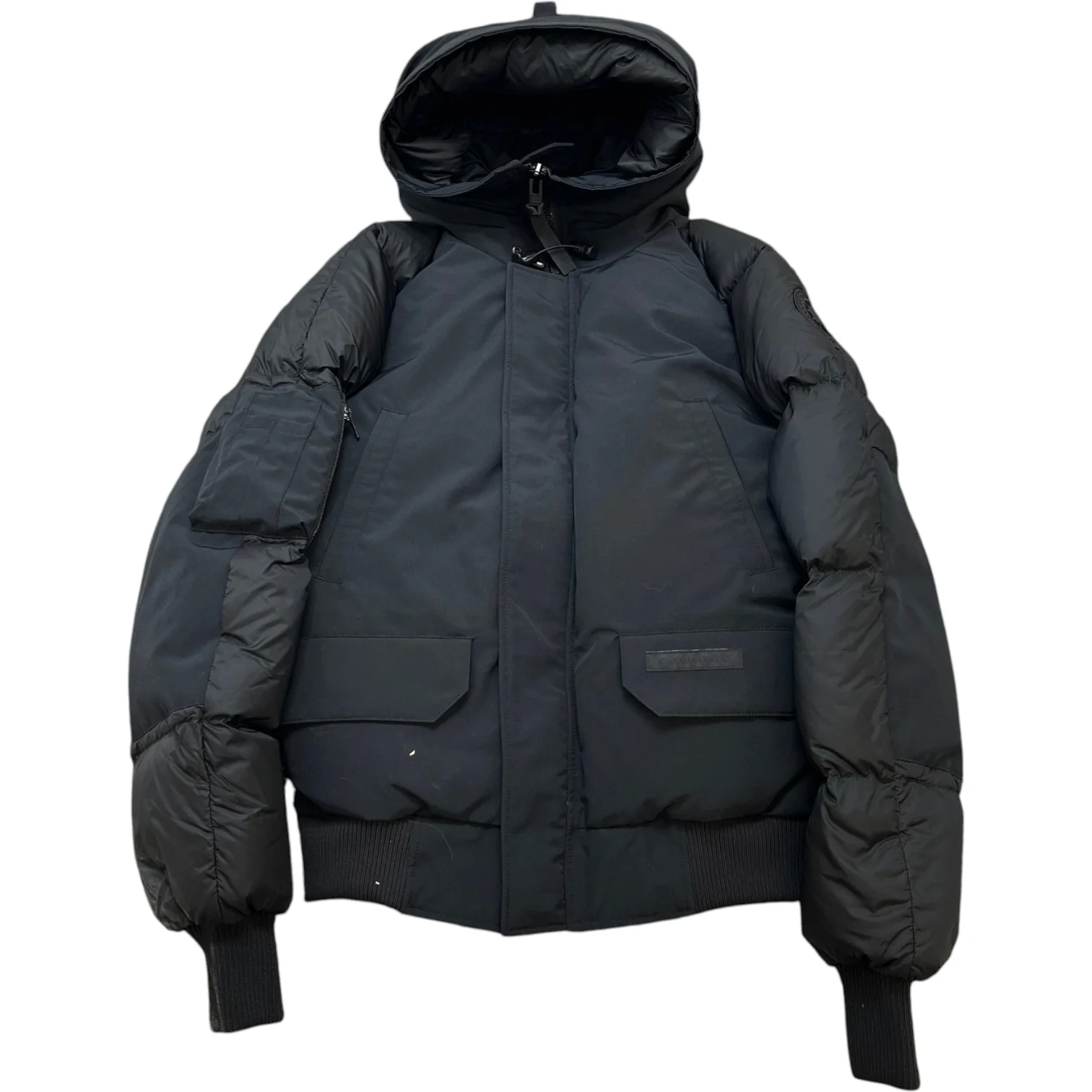 Men's Chilliwack Bomber Down Jacket Black Size S