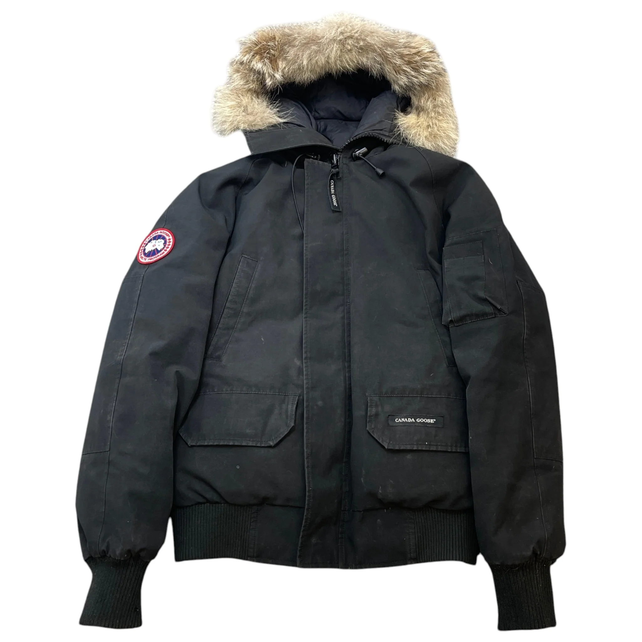 Men's Chilliwack Bomber Down Jacket Black Size XS