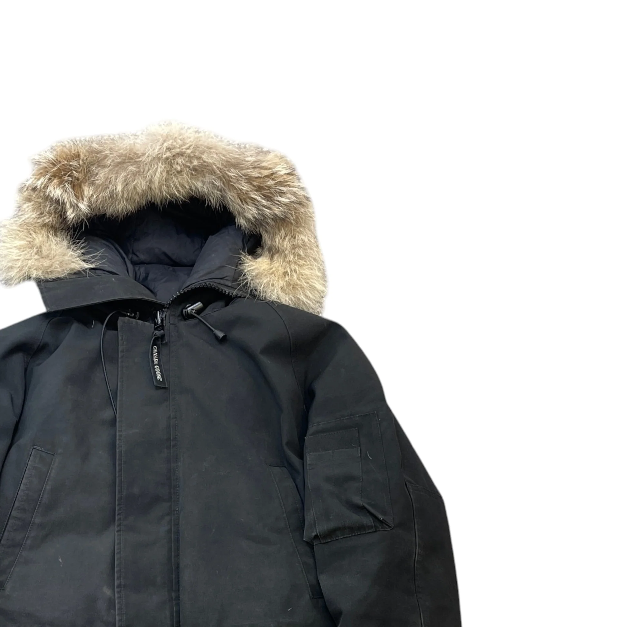 Men's Chilliwack Bomber Down Jacket Black Size XS - Image 3