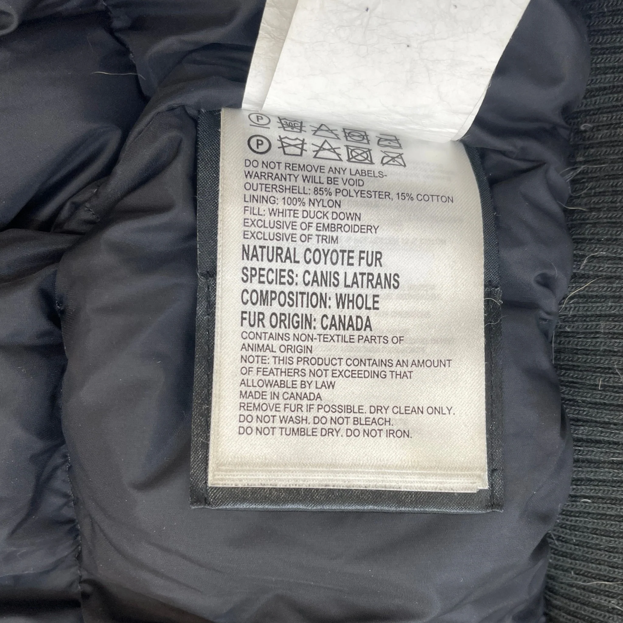 Men's Chilliwack Bomber Down Jacket Black Size XS - Image 8